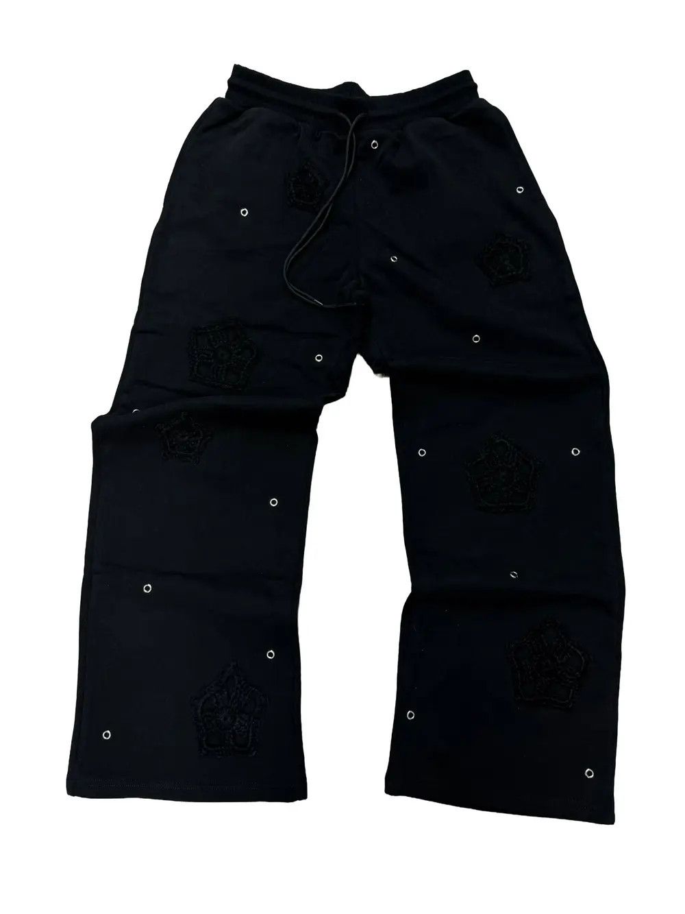 Other Arkyve Phantom Patch Crochet Black Sweats Size US 34 / EU 50 - 1 Thumbnail