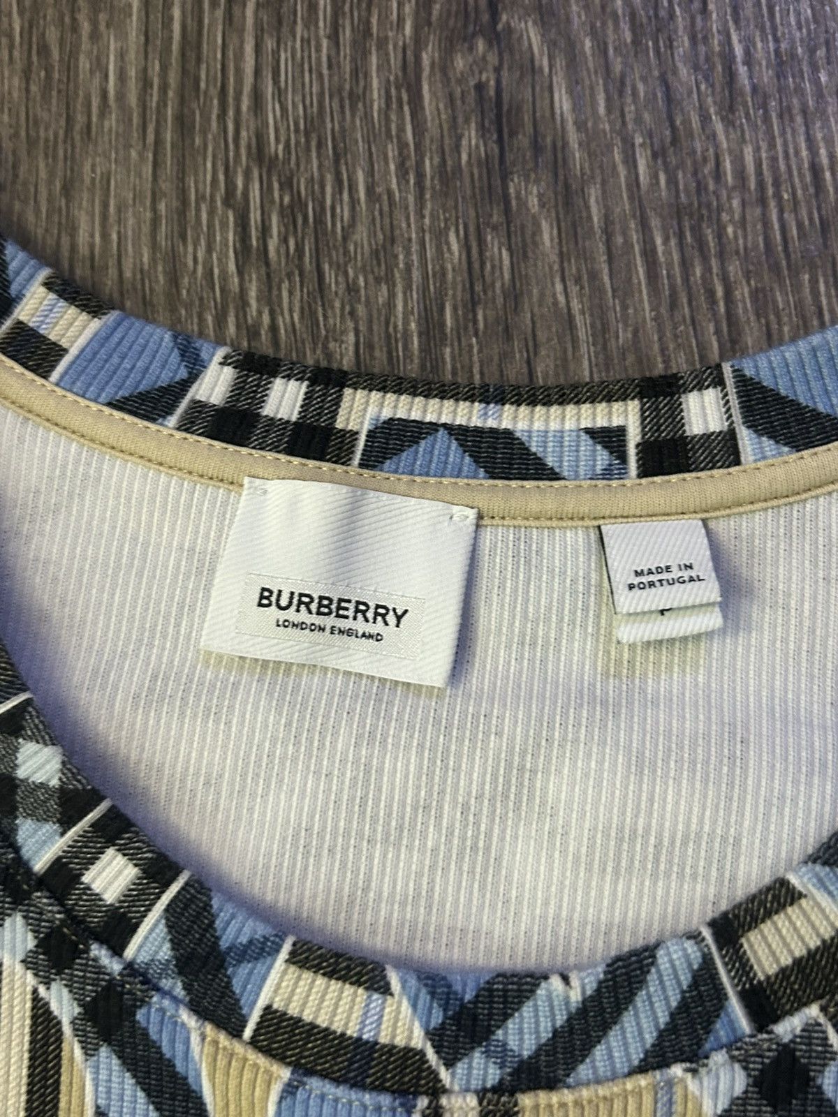 Burberry Burberry print corduroy tank top Size US S / EU 44-46 / 1 - 2 Thumbnail