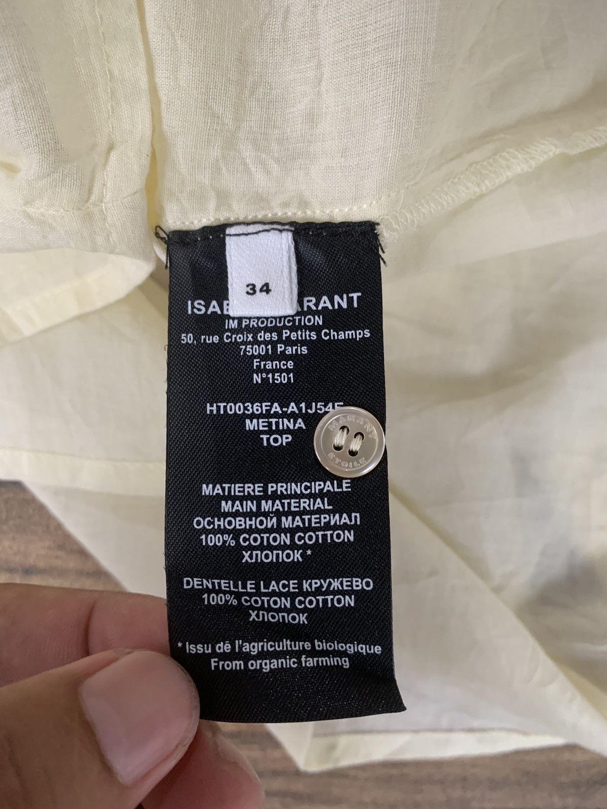 Isabel Marant Etoile Isabel marant etoile india blouse BNWT Size M / US 6-8 / IT 42-44 - 11 Thumbnail