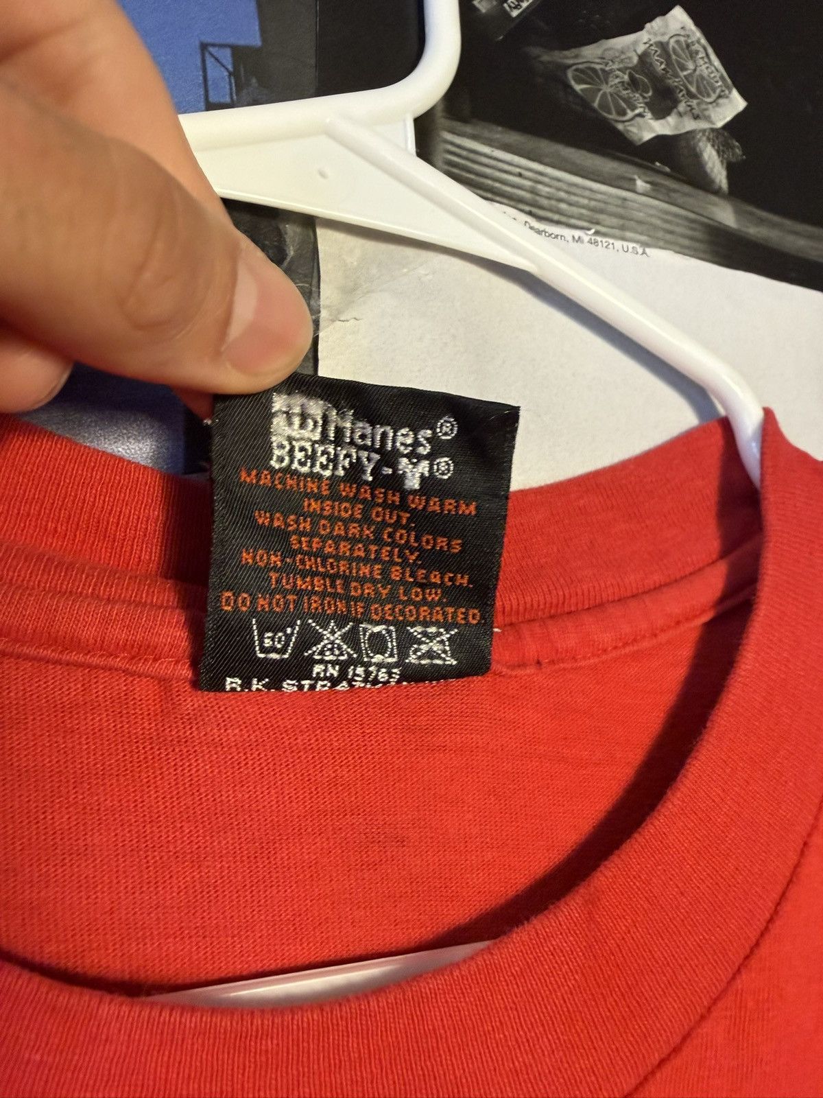Harley Davidson Harley Davidson ©1997 House of Harleys CA tee red XL Size US XL / EU 56 / 4 - 5 Thumbnail