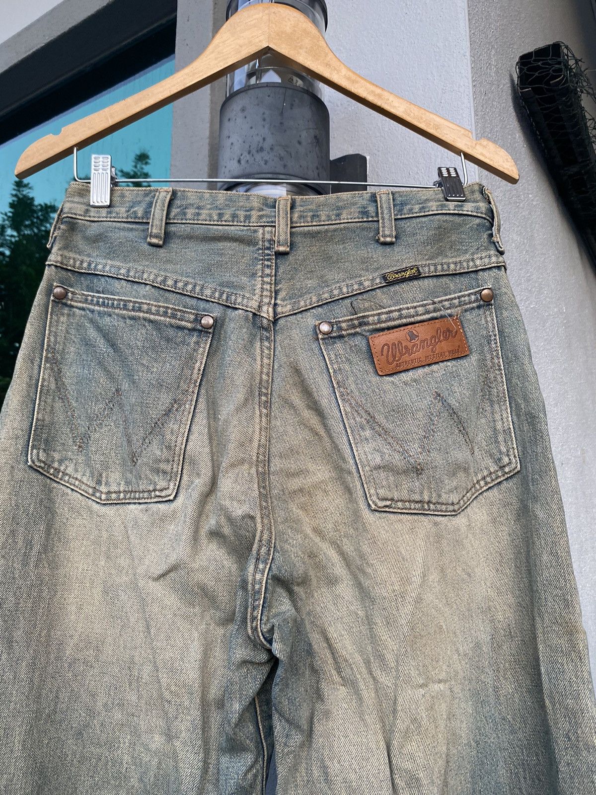 Vintage × Wrangler Vintage Wrangler Seasoned Selvedge Size US 29 - 4 Thumbnail
