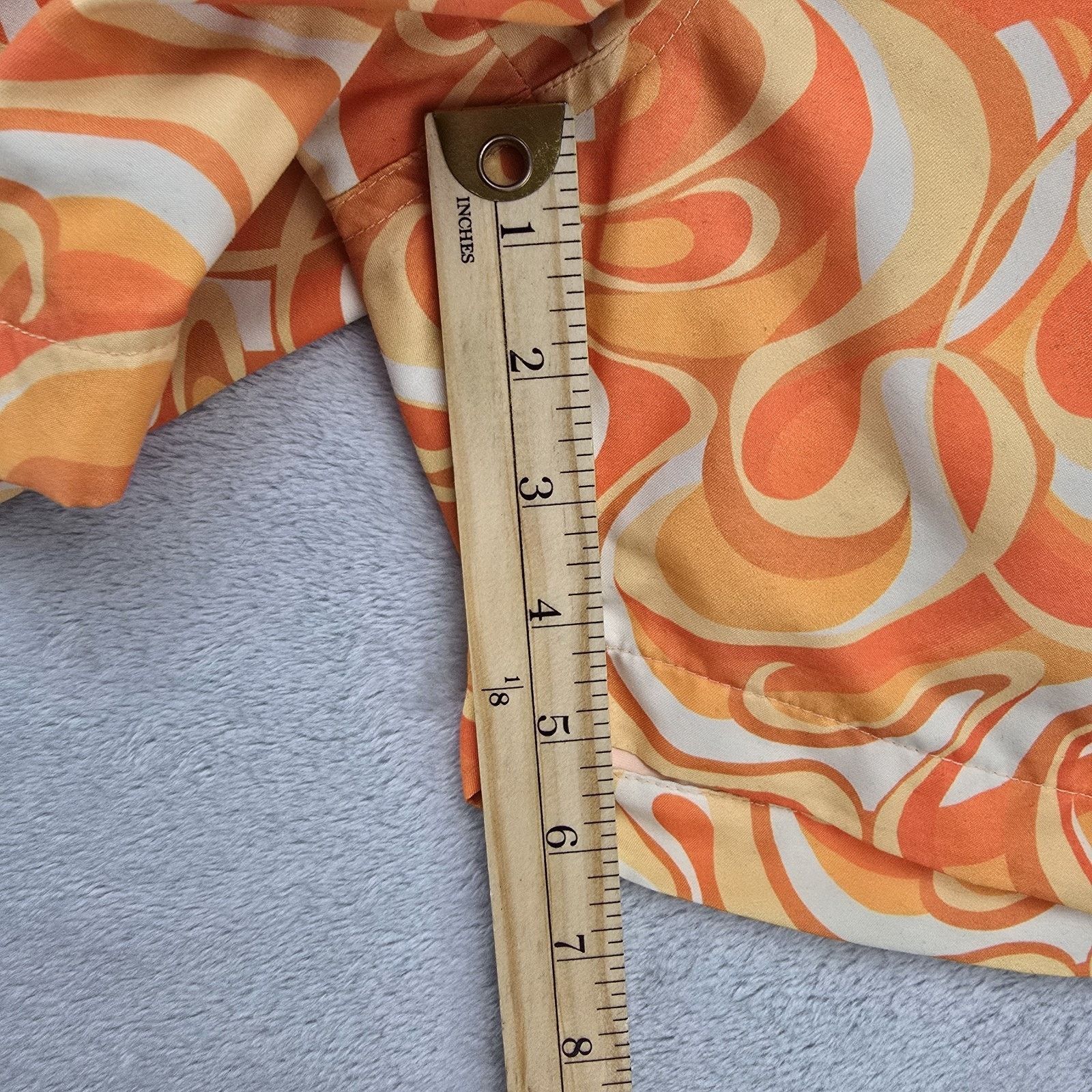 Other Kulani Kinis Swim Trunks Mens Small Orange Lined Shorts 5” Size US 28 / EU 44 - 7 Thumbnail