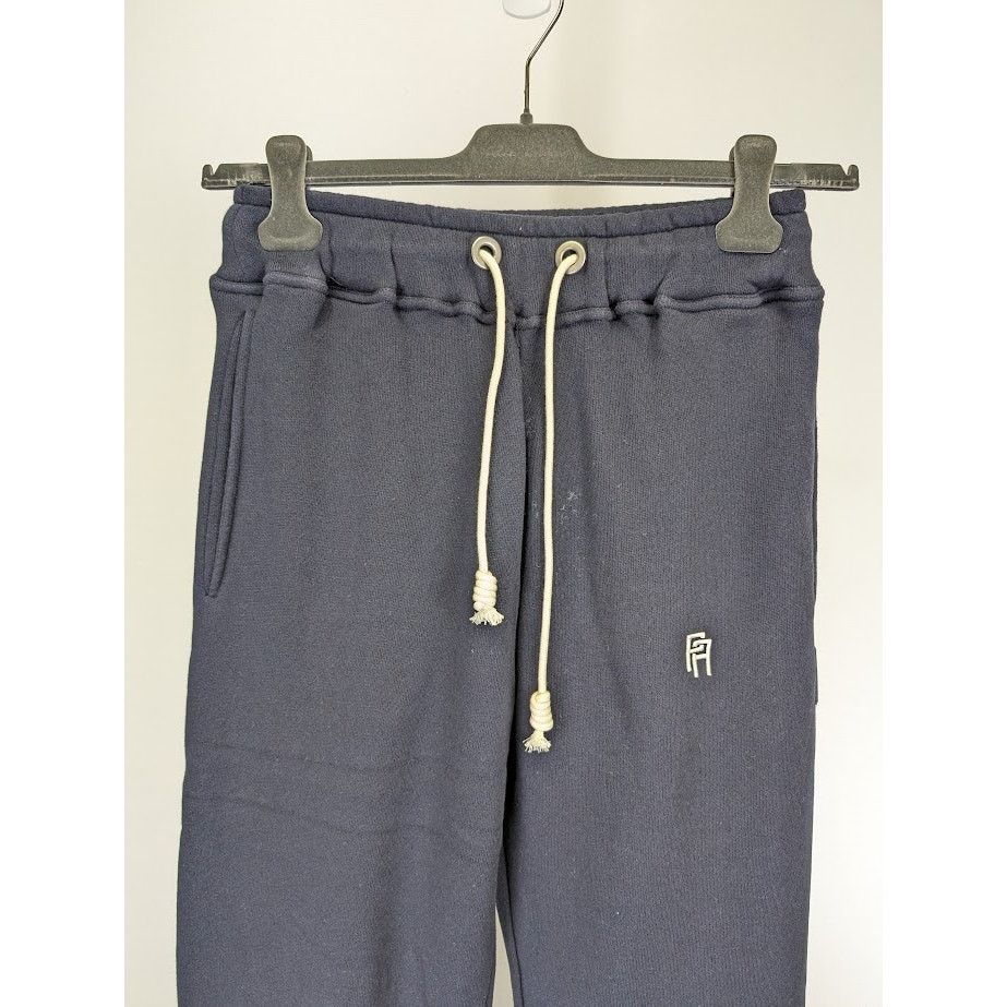 Palm Angels o1rshd1 PA Slim Sweatpant & Jogger in Navy Blue/White Size US 30 / EU 46 - 4 Thumbnail