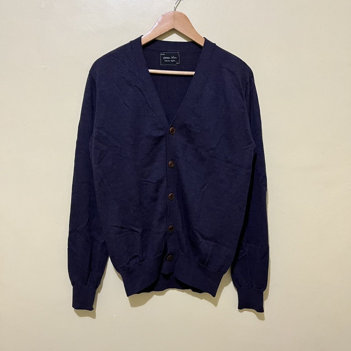 Number (N)ine VINTAGE NUMBER (N)INE - WOOL CARDIGAN Size US M / EU 48-50 / 2 - 1 Thumbnail
