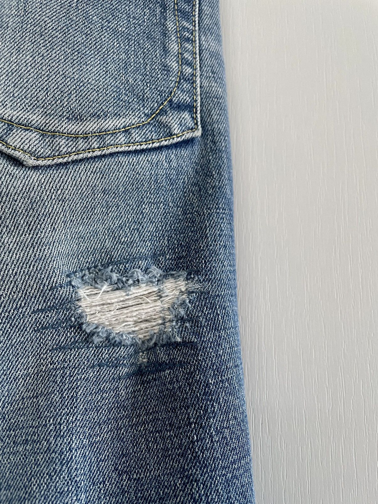 Isamu Katayama Backlash Isamu Katayama Backlash Rock’n’roll Distressed Slim Jeans Size US 34 / EU 50 - 3 Thumbnail