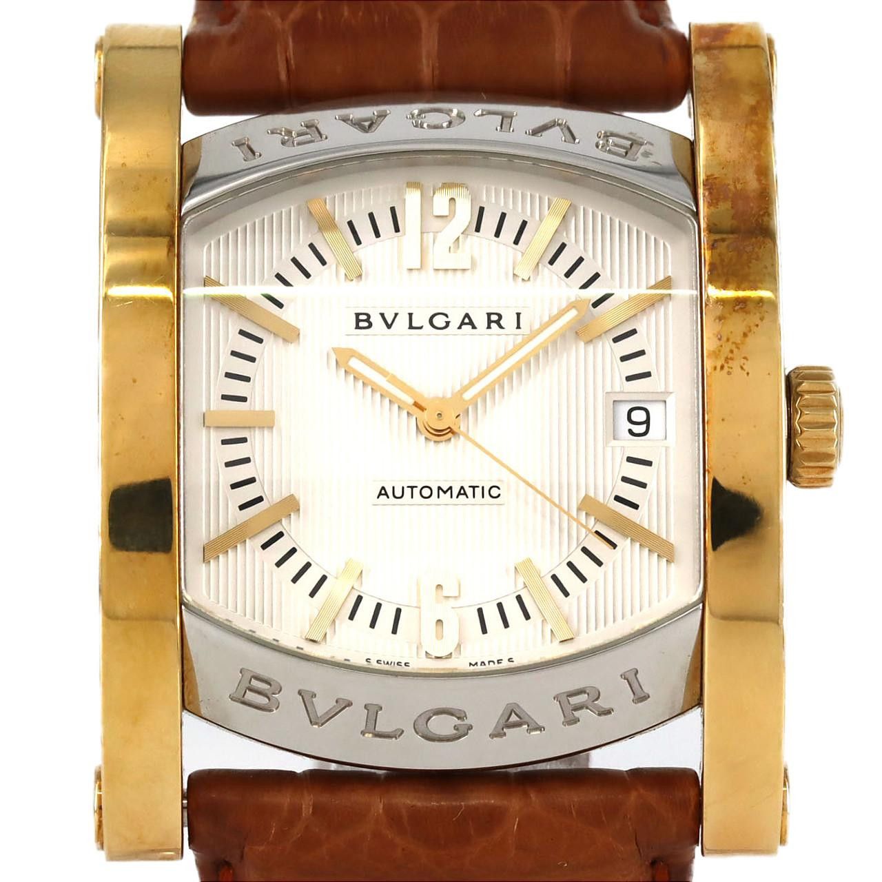 Bvlgari Bvlgari Bvlgari Assioma Stainless Steel x Yellow Gold Watch Metal Automatic AA44SG/AA44C6SGLD DUTY FREE for USA Size ONE SIZE - 1 Thumbnail