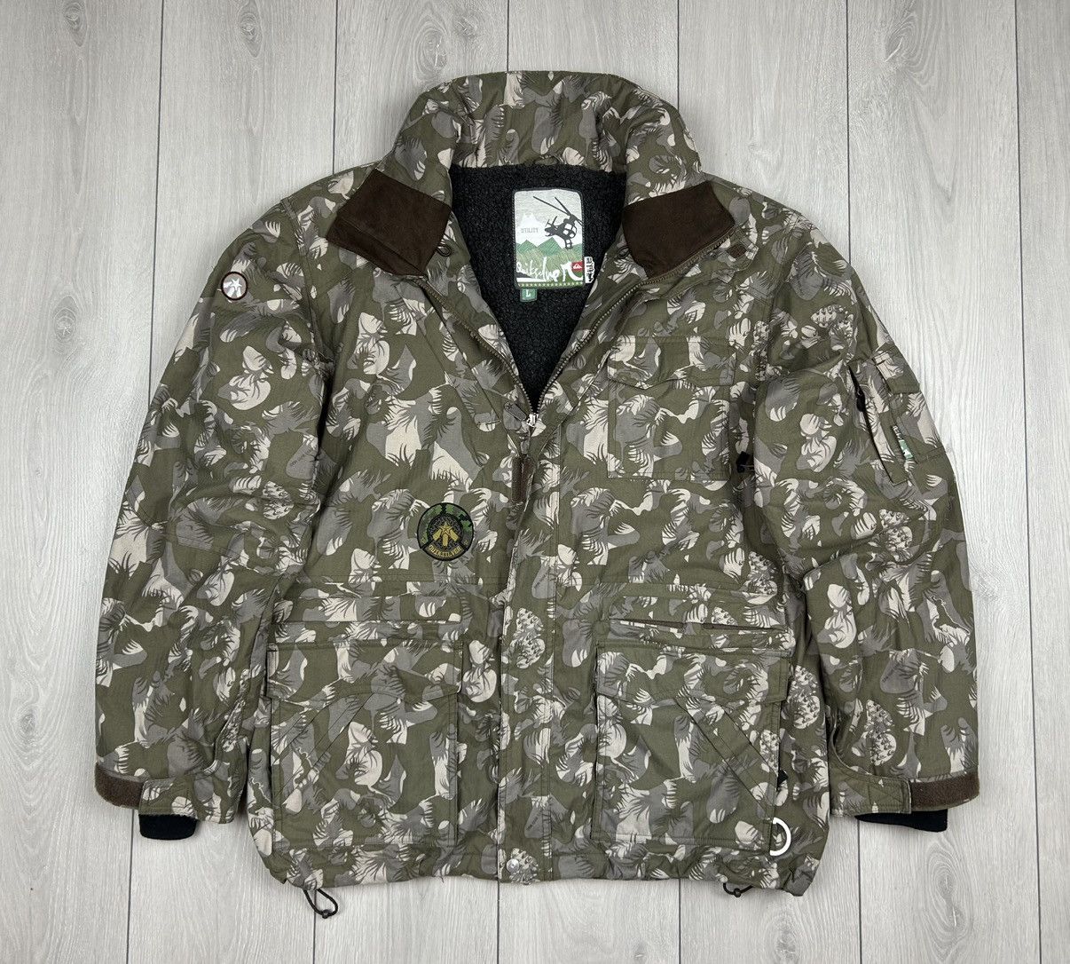 Quiksilver × Vintage Quiksilver Vintage Jacket size L Size US L / EU 52-54 / 3 - 1 Thumbnail