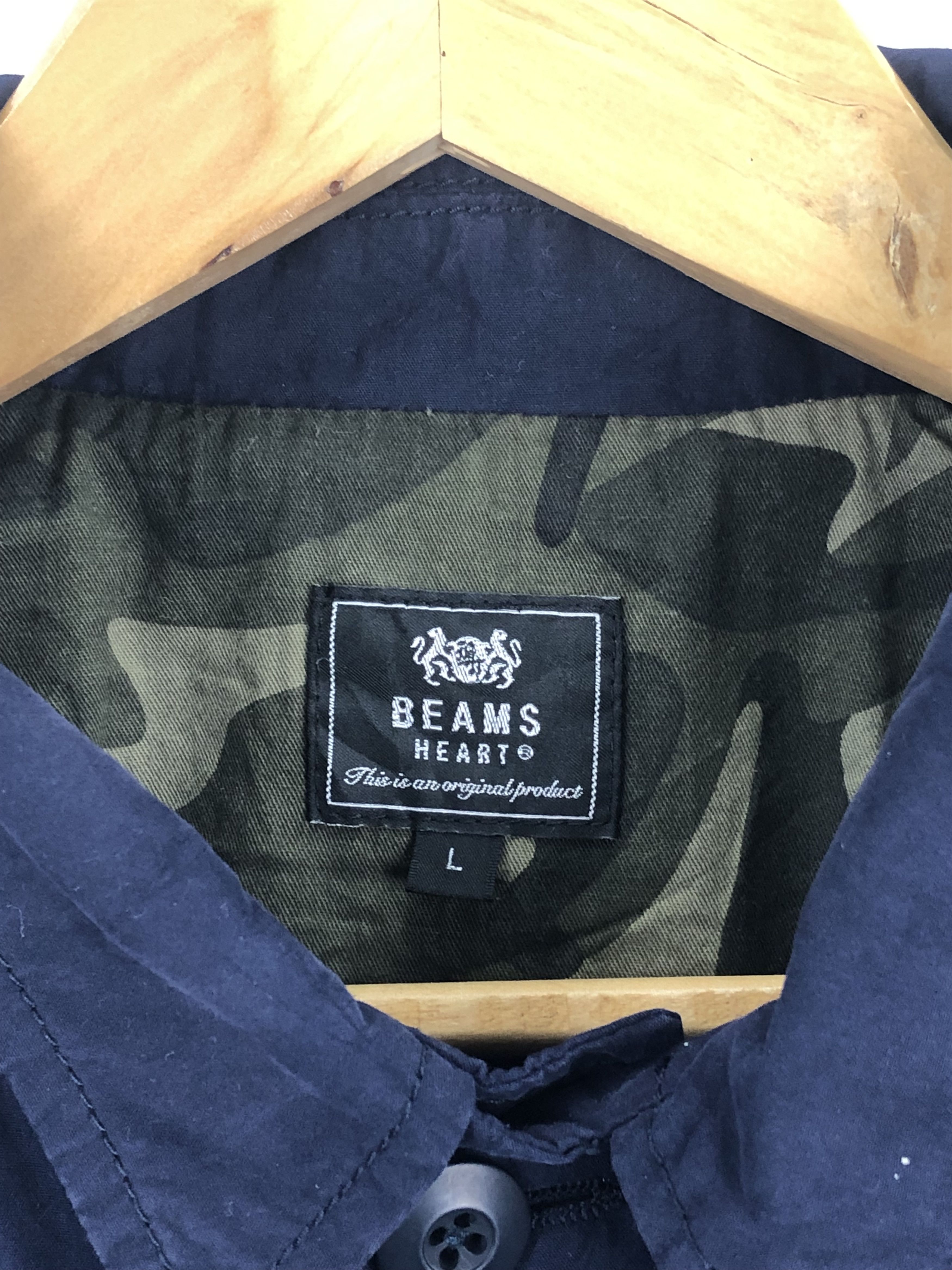 Japanese Brand Vintage Japanese Brand Multi Pocket Button Up Jacket J0738 Size US L / EU 52-54 / 3 - 6 Thumbnail