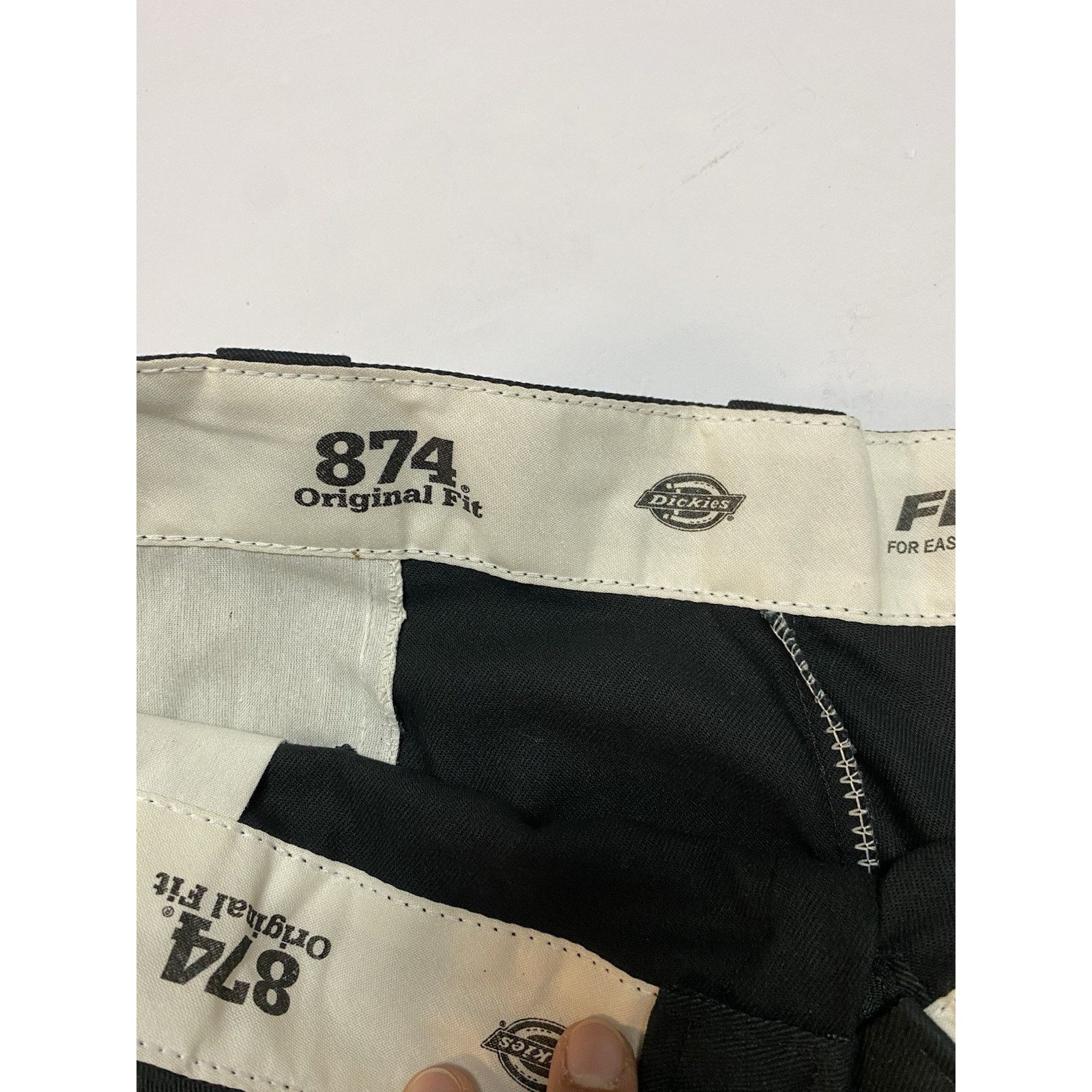 Dickies Dickies 874 Men’s Black Regular Fit Work Pants 42x32 New! Size US 42 / EU 58 - 7 Thumbnail