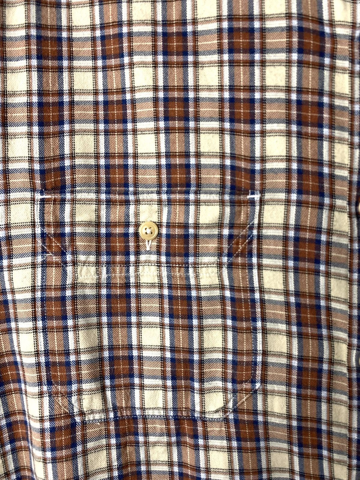 Barbour Vintage Barbour x Steve McQueen Flannel Shirt Harley Size US XXL / EU 58 / 5 - 5 Thumbnail