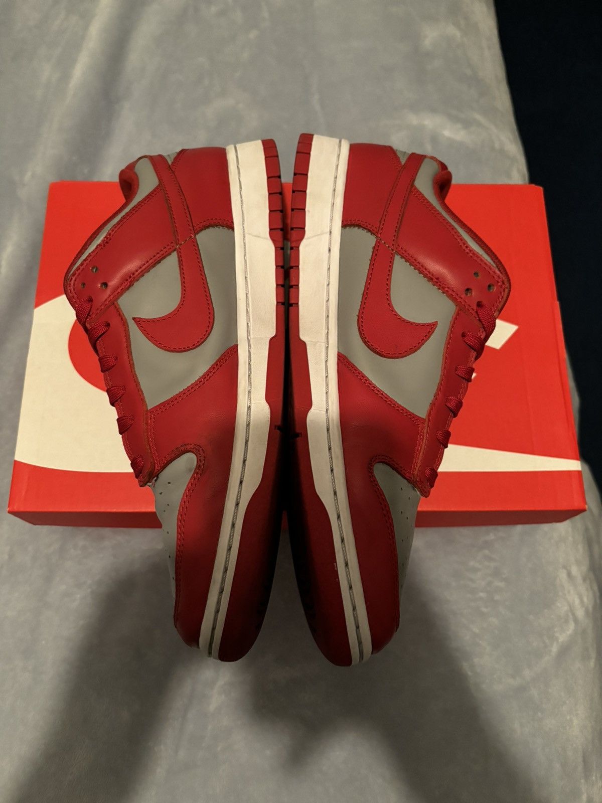 Nike Nike Dunk Low SP UNLV 2021 Size 11.5 Size US 11.5 / EU 44-45 - 4 Thumbnail