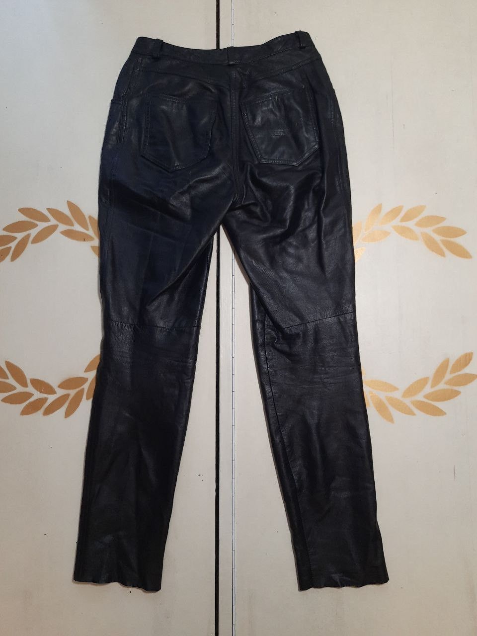 Genuine Leather Genel London Leather Pants size UK8 Size 27" / US 4 / IT 40 - 7 Thumbnail
