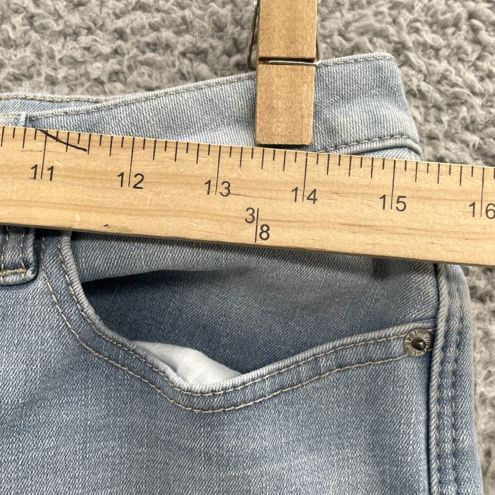 Weatherproof Weatherproof Vintage Flannel-Lined Jeans Women 31x27.5 Blue Straight Outdoor Size 24" / US 00 / IT 34 - 4 Thumbnail