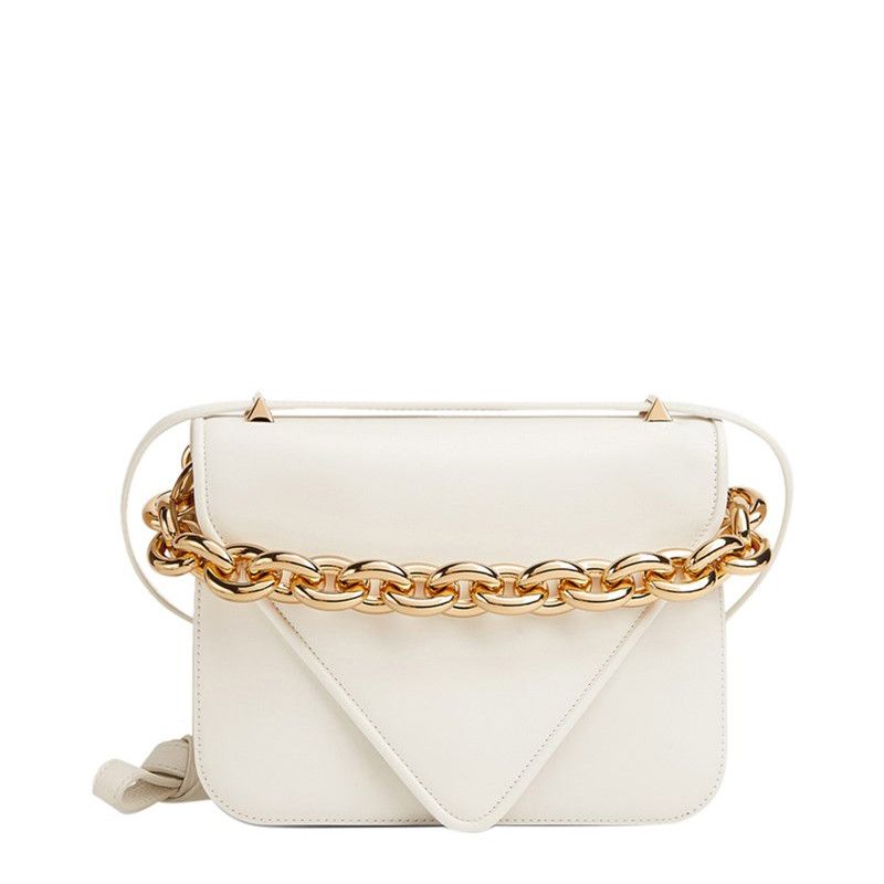 Bottega Veneta o1n1vont1224 Size: OS / Crossbody Bag in White/Gold Size ONE SIZE - 1 Thumbnail