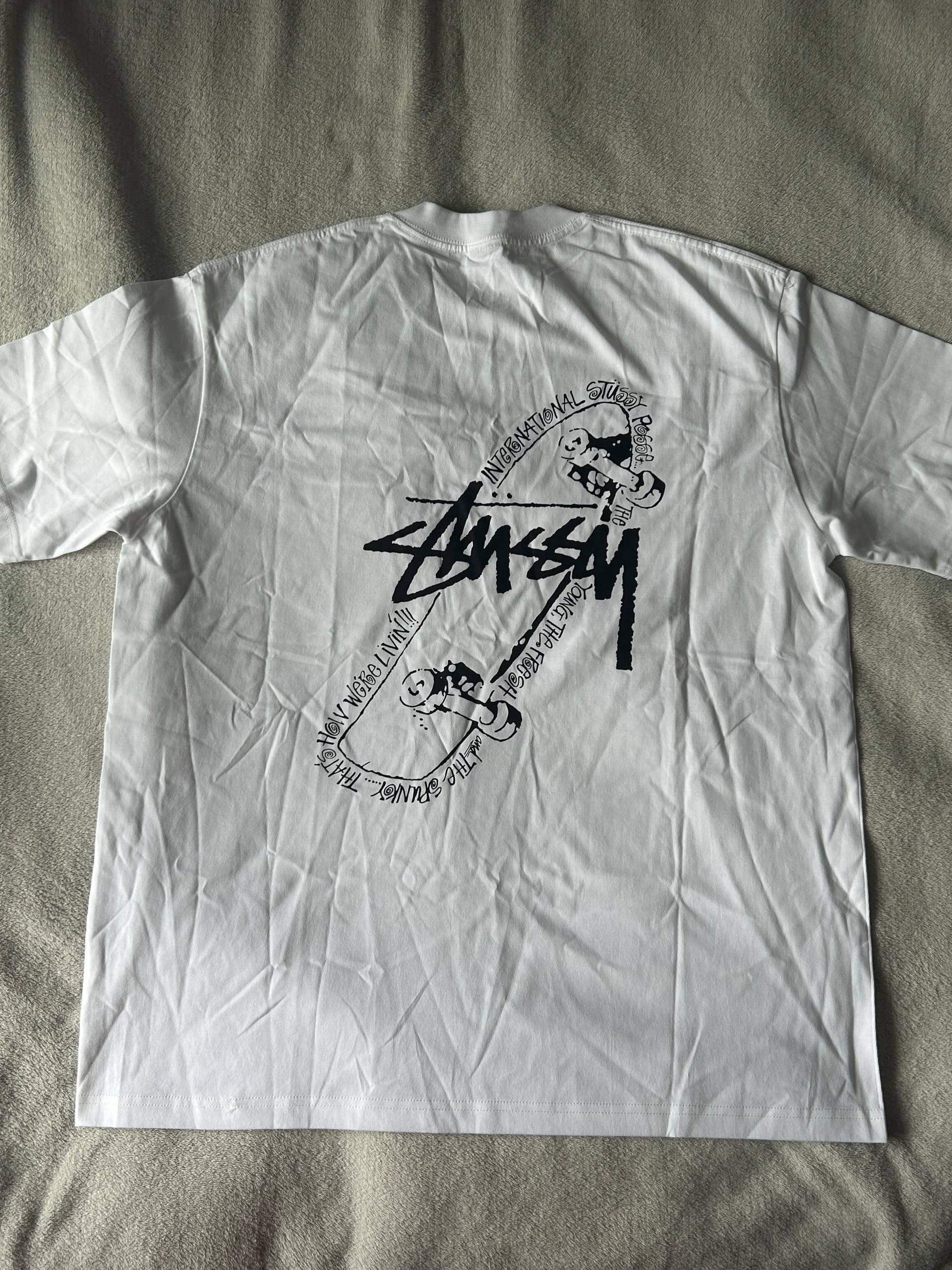 Stussy Stussy Tshirt White Large Size US L / EU 52-54 / 3 - 1 Thumbnail