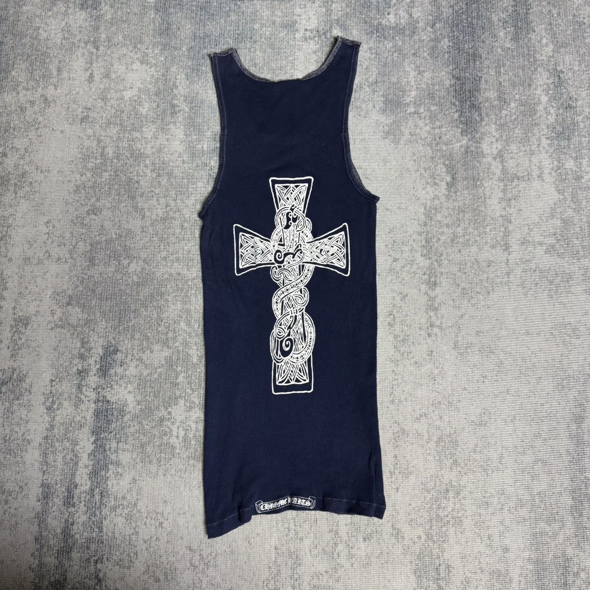 Chrome Hearts VINTAGE! RARE! CELTIC CROSS TANK Size US S / EU 44-46 / 1 - 1 Thumbnail