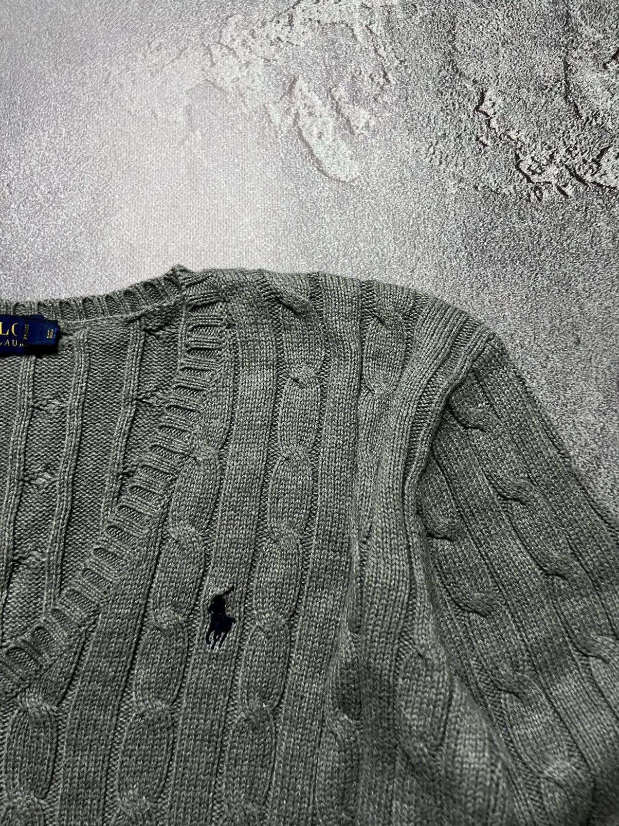 Polo Ralph Lauren Vintage Ralph Lauren Cable Knitted Sweater Old Money Women L Size L / US 10 / IT 46 - 3 Thumbnail