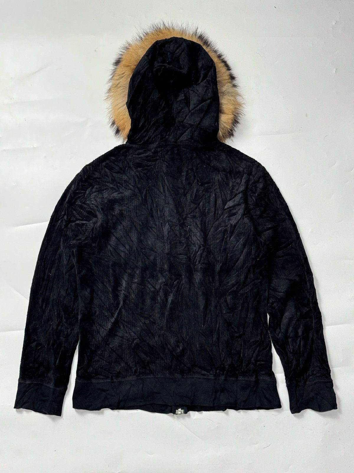 If Six Was Nine × Japanese Brand × Le Grande Bleu (L.G.B.) Thruxton Velvet Fur Hoodie Ifsix Lgb Style Size US M / EU 48-50 / 2 - 4 Thumbnail