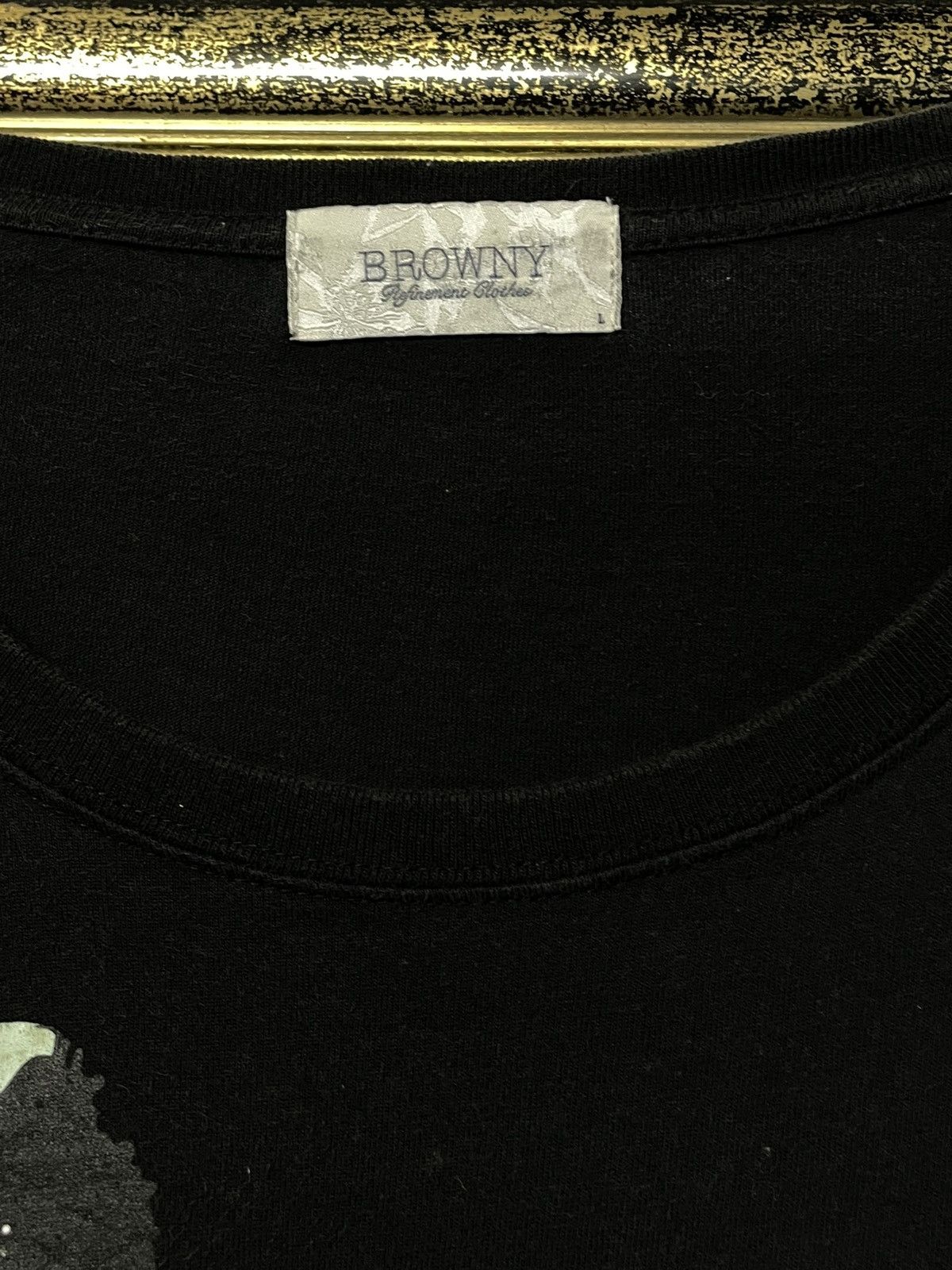 Japanese Brand Vintage Japan Designer Brownie - 1986 Tour Nyc Liberty Tee Size US M / EU 48-50 / 2 - 6 Thumbnail
