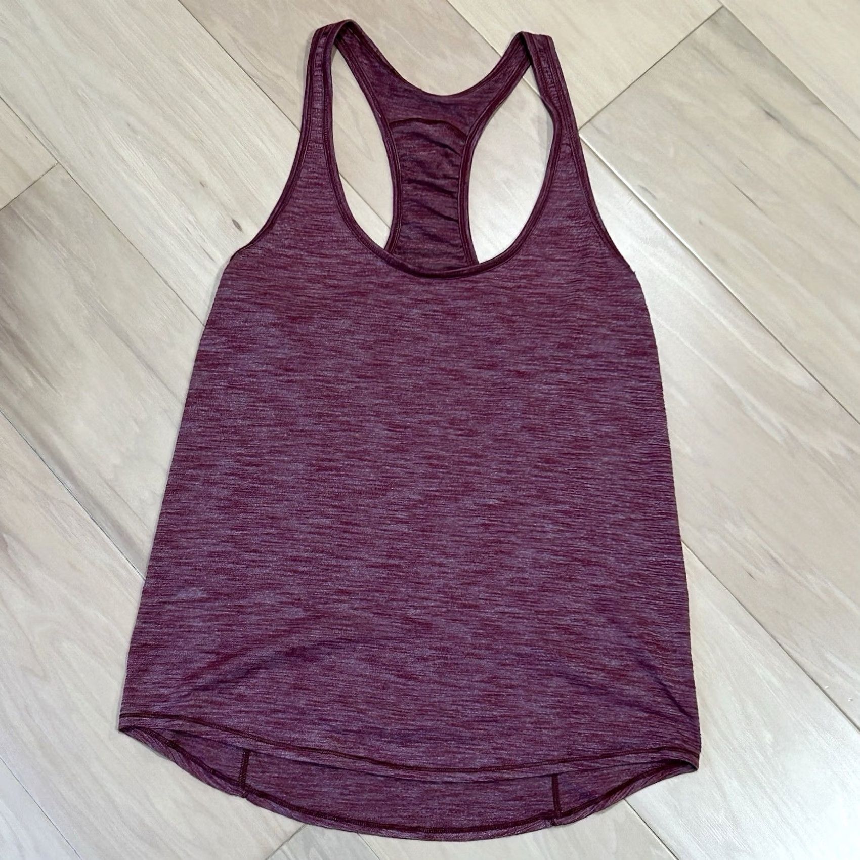 Lululemon Lululemon Wine Berry Sport Tank Women’s 2 Tank Top Sleeveless Racerback Slim Easy Care Breathable Quick Dry 2XS? Size XS / US 0-2 / IT 36-38 - 2 Thumbnail