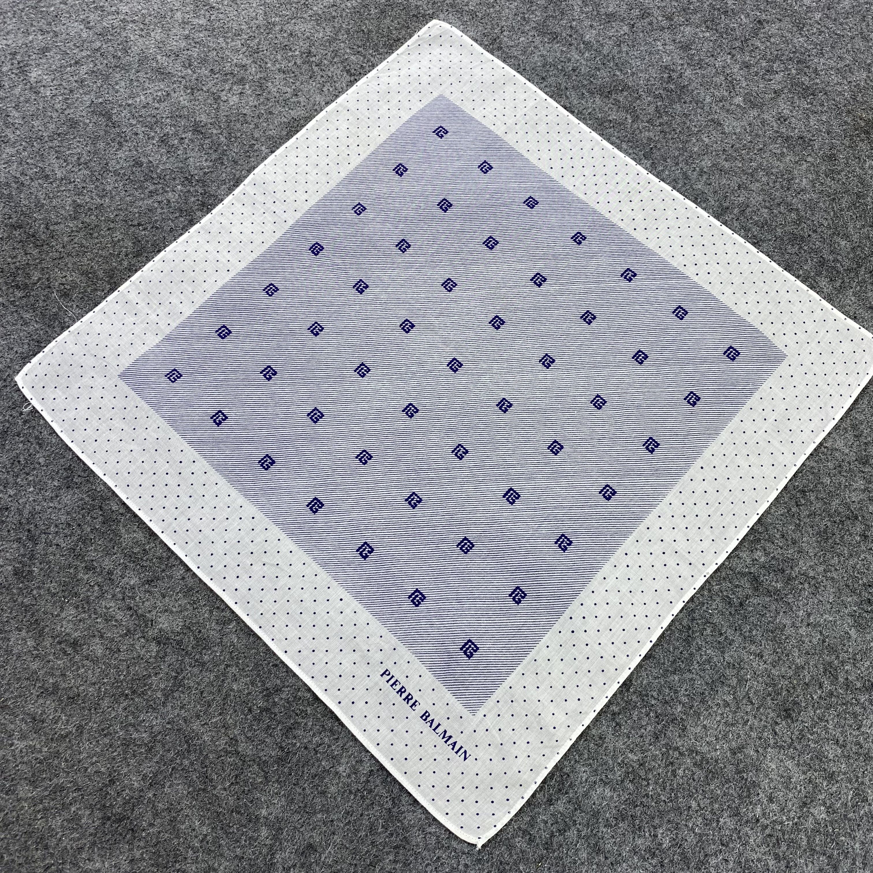 Pierre Balmain Pierre Balmain Handkerchief / Bandana / Neckerchief-B605 Size ONE SIZE - 4 Thumbnail