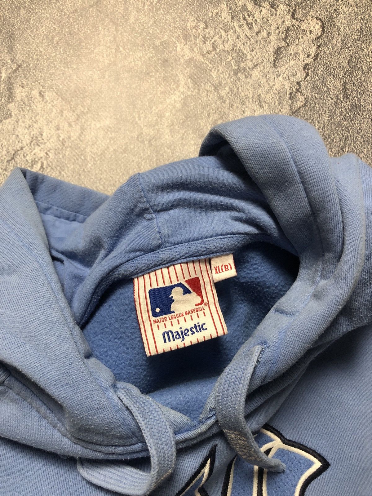 Majestic × New York Yankees New York NY Yankees Majestic hoodie vintage big logo center Size US M / EU 48-50 / 2 - 12 Thumbnail