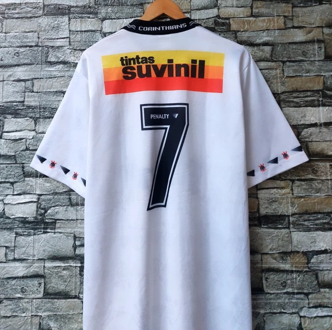 Vintage 1995 Corinthians Home Jersey Size US L / EU 52-54 / 3 - 6 Thumbnail