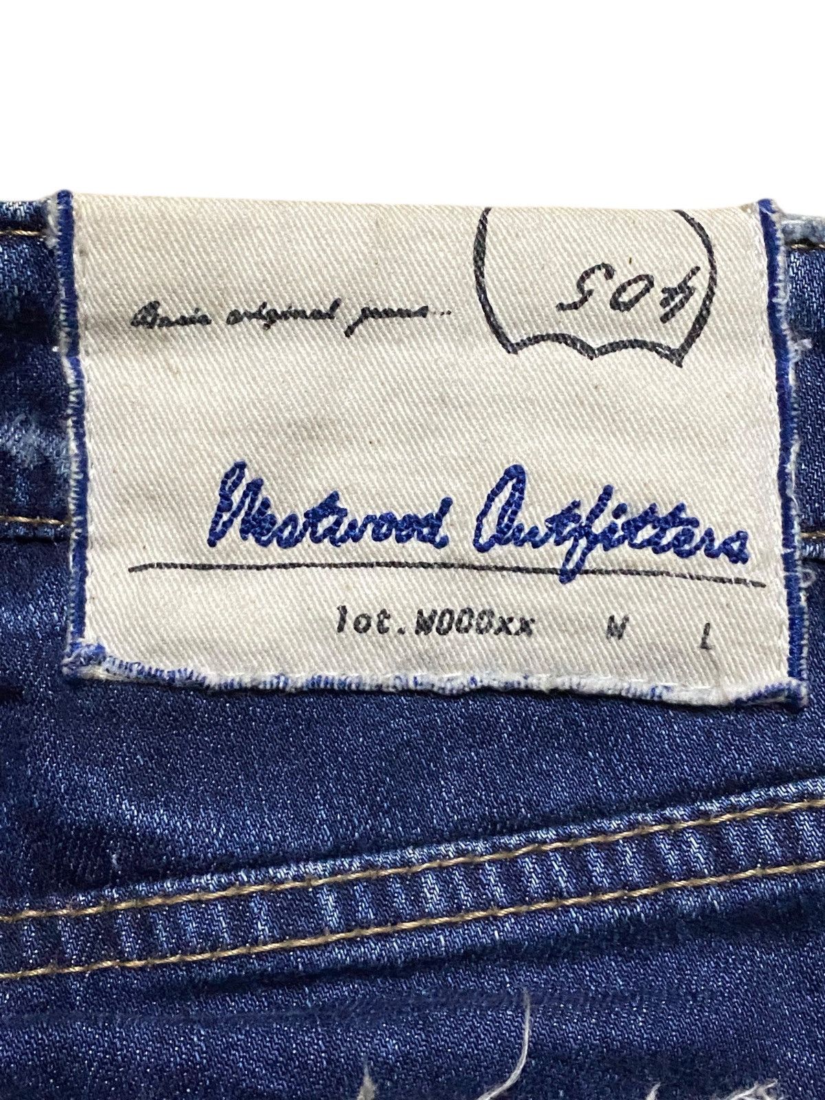 Other Vintage Westwood Thunder Wash Distressed Skinny Jeans Size US 28 / EU 44 - 18 Thumbnail