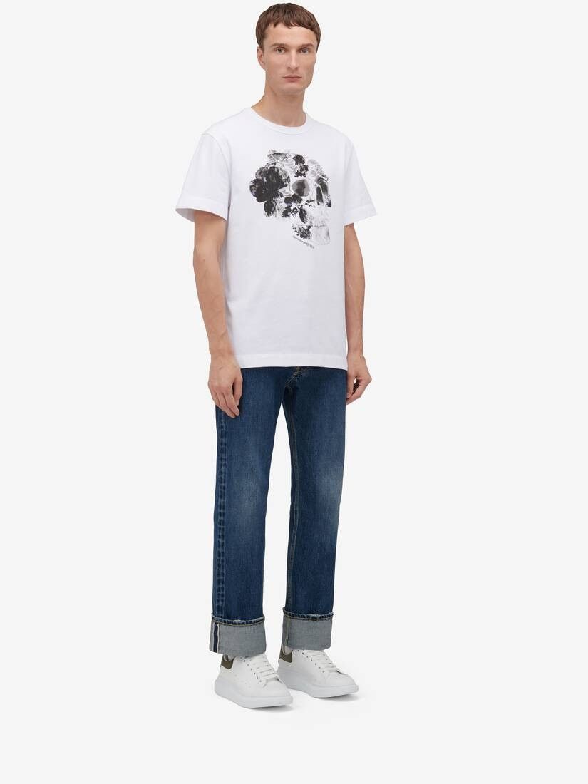Alexander McQueen o1w1db10725 T- Shirt in White Size US S / EU 44-46 / 1 - 5 Thumbnail