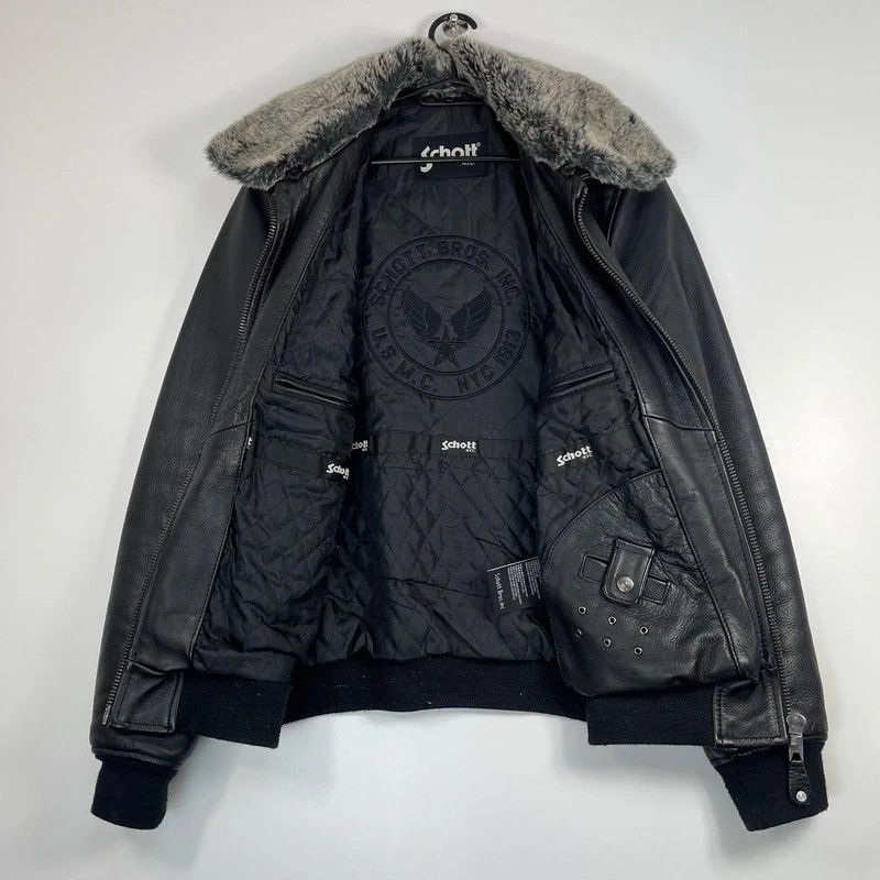 Schott Schott NYC Leather Jacket Cowhide ID 6875 Size S Size US S / EU 44-46 / 1 - 11 Thumbnail