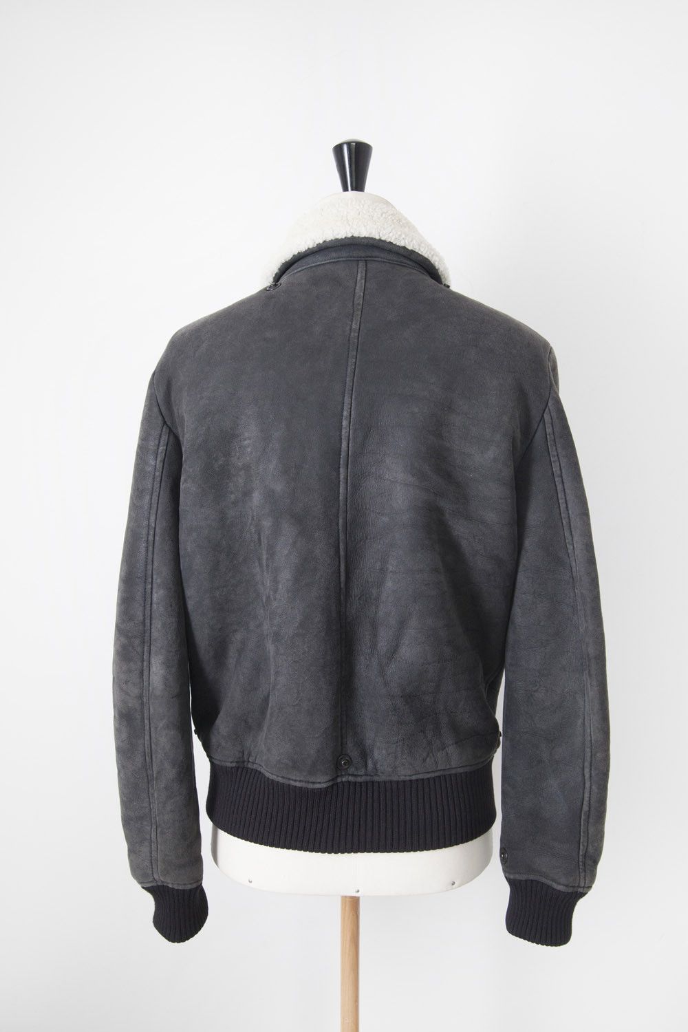 Maison Margiela AW11 shearling leather bomber jacket Size US M / EU 48-50 / 2 - 5 Thumbnail