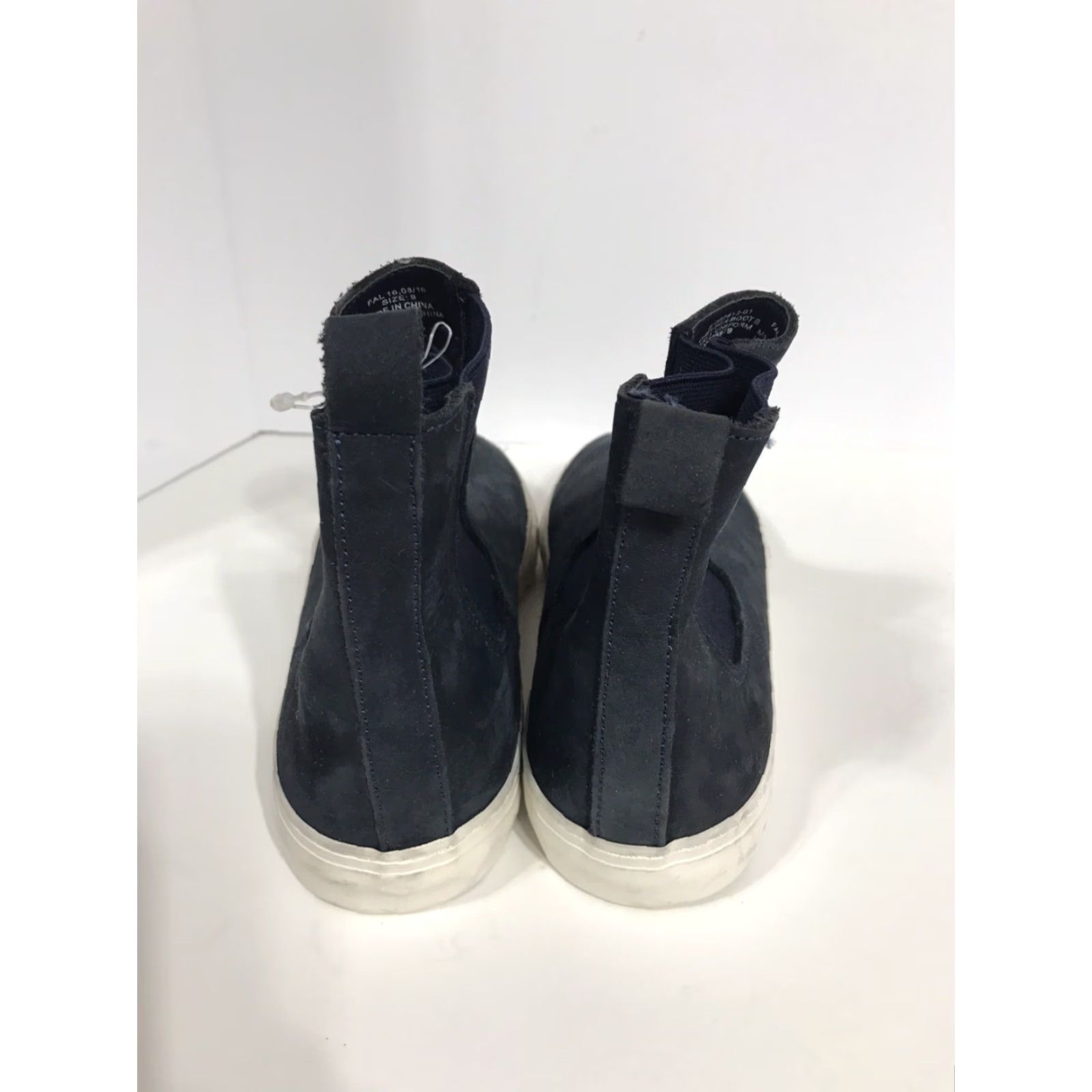 Gap GAP Chelsea Boots Mens Size 9 Blue Suede/Leather Ankle Boot Leather Lining Rubber Sole Casual Workwear 9 Mens Size US 9 / EU 42 - 2 Thumbnail
