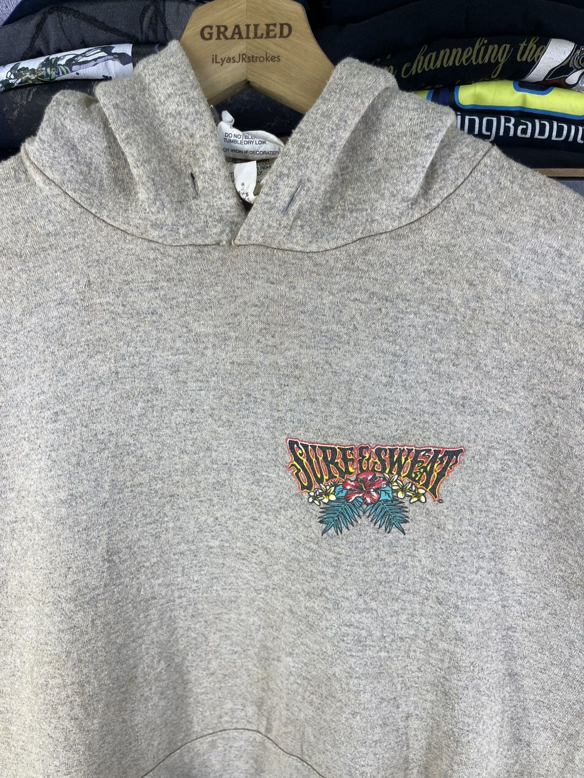 Sun Surf Vintage 94's Surf and Sweat Big Wave Hoodie Size US L / EU 52-54 / 3 - 9 Thumbnail