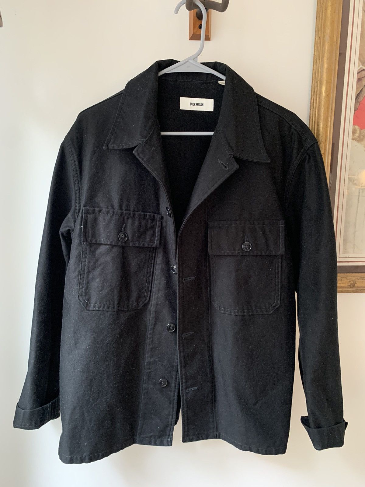 Buck Mason Buck Mason Japanese Sateen Military Chore Jacket | Grailed