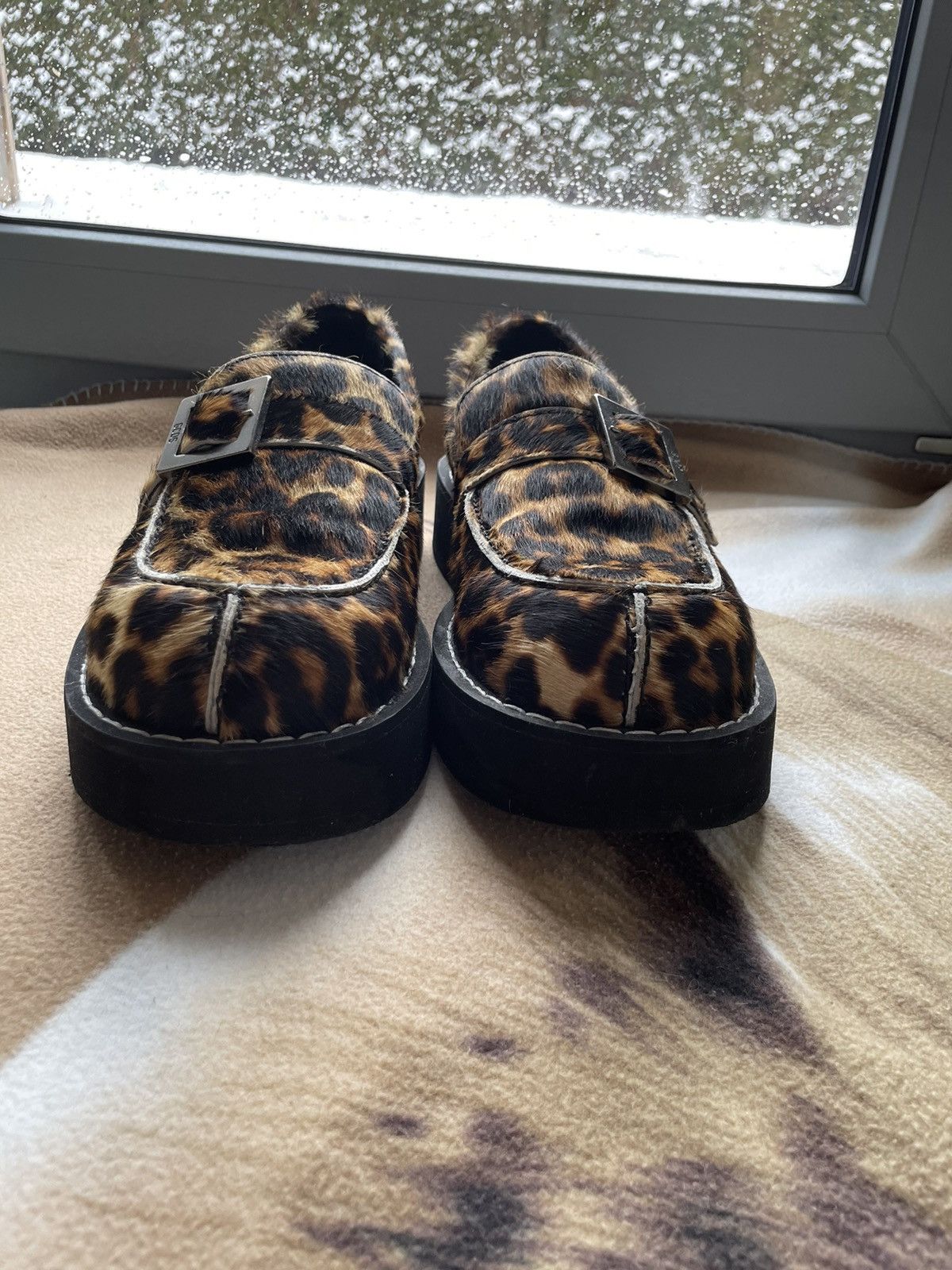 Clarks × GCDS Leopard Clark’s x GCDS loafer Size US 9.5 / EU 42-43 - 5 Thumbnail