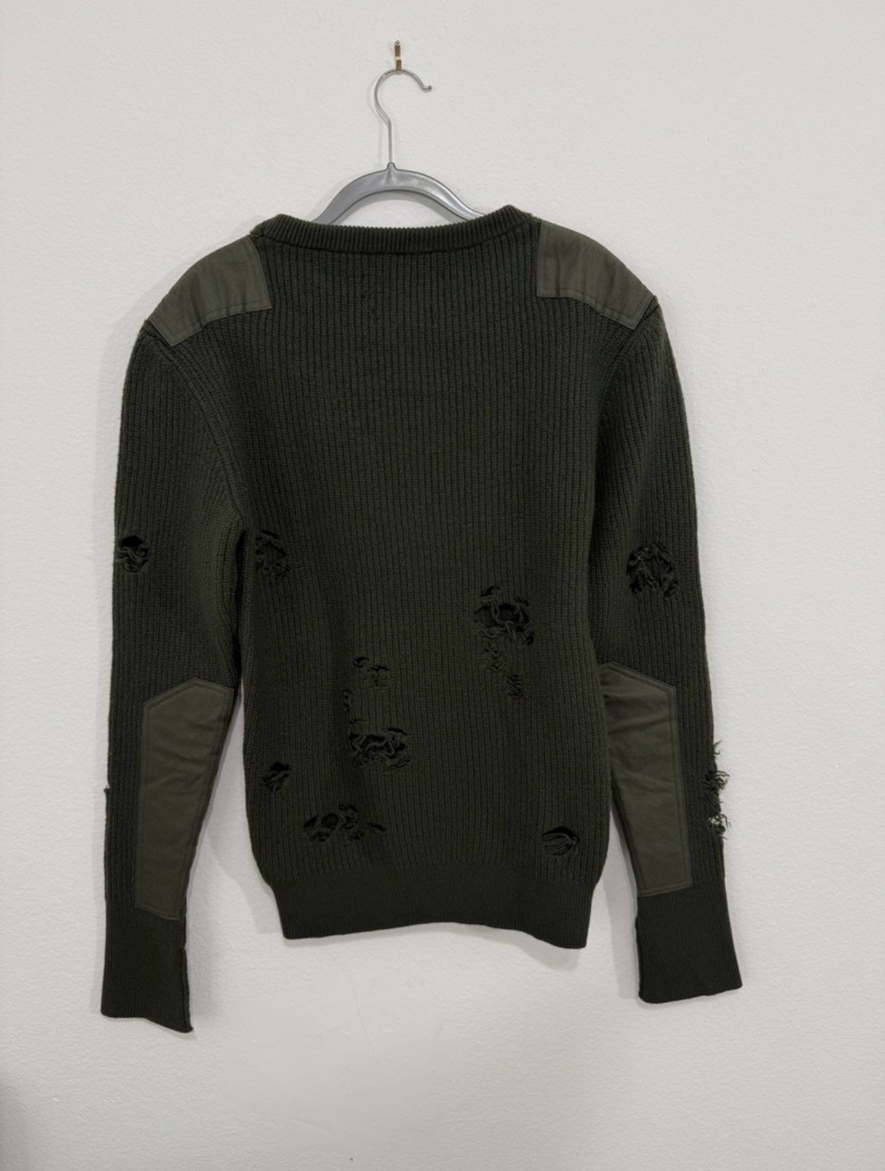Yeezy Yeezy Season 1 Destroyed Sweater Size US XXS / EU 40 - 2 Thumbnail