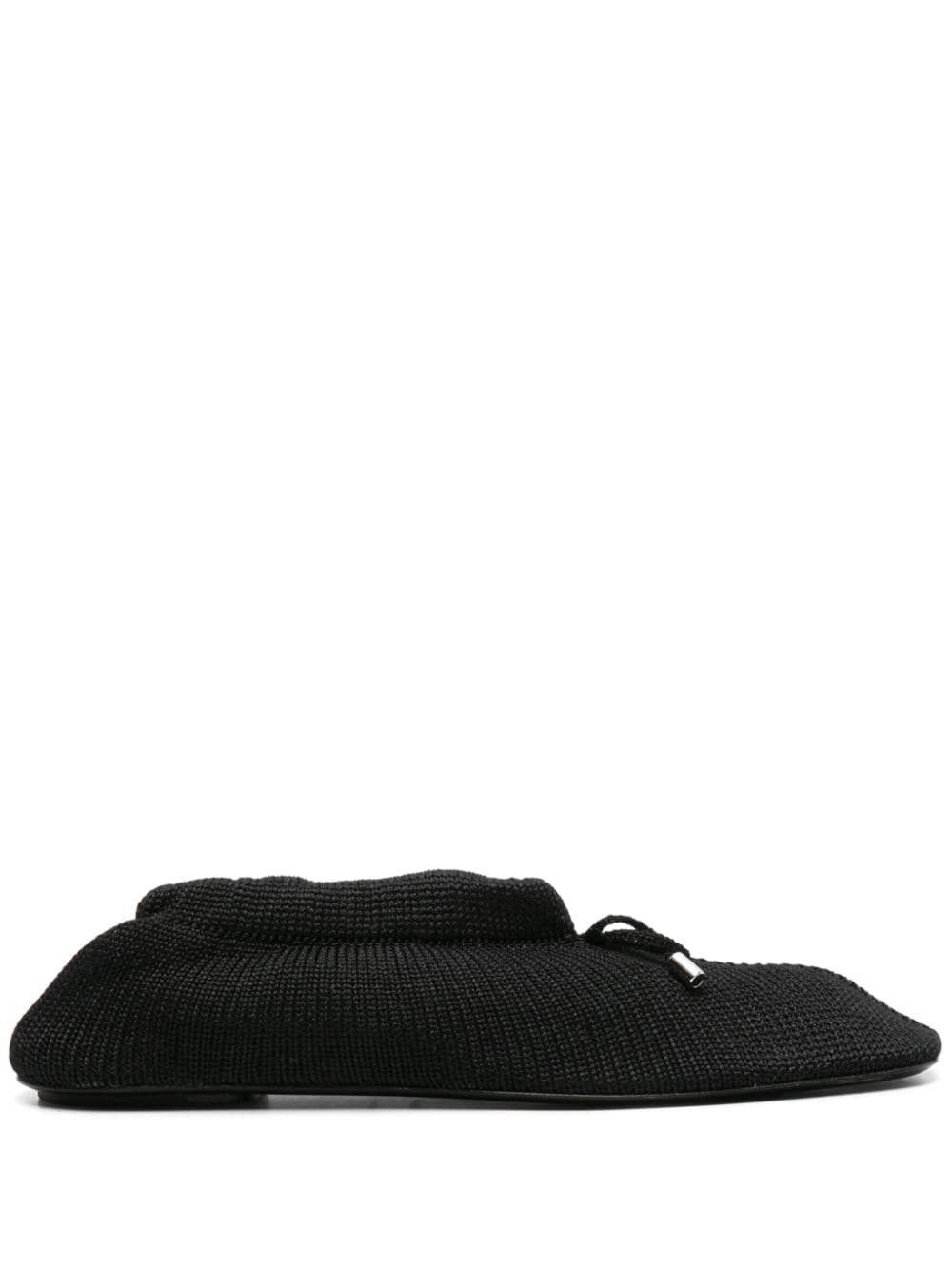 KNITTED BALLET FLATS