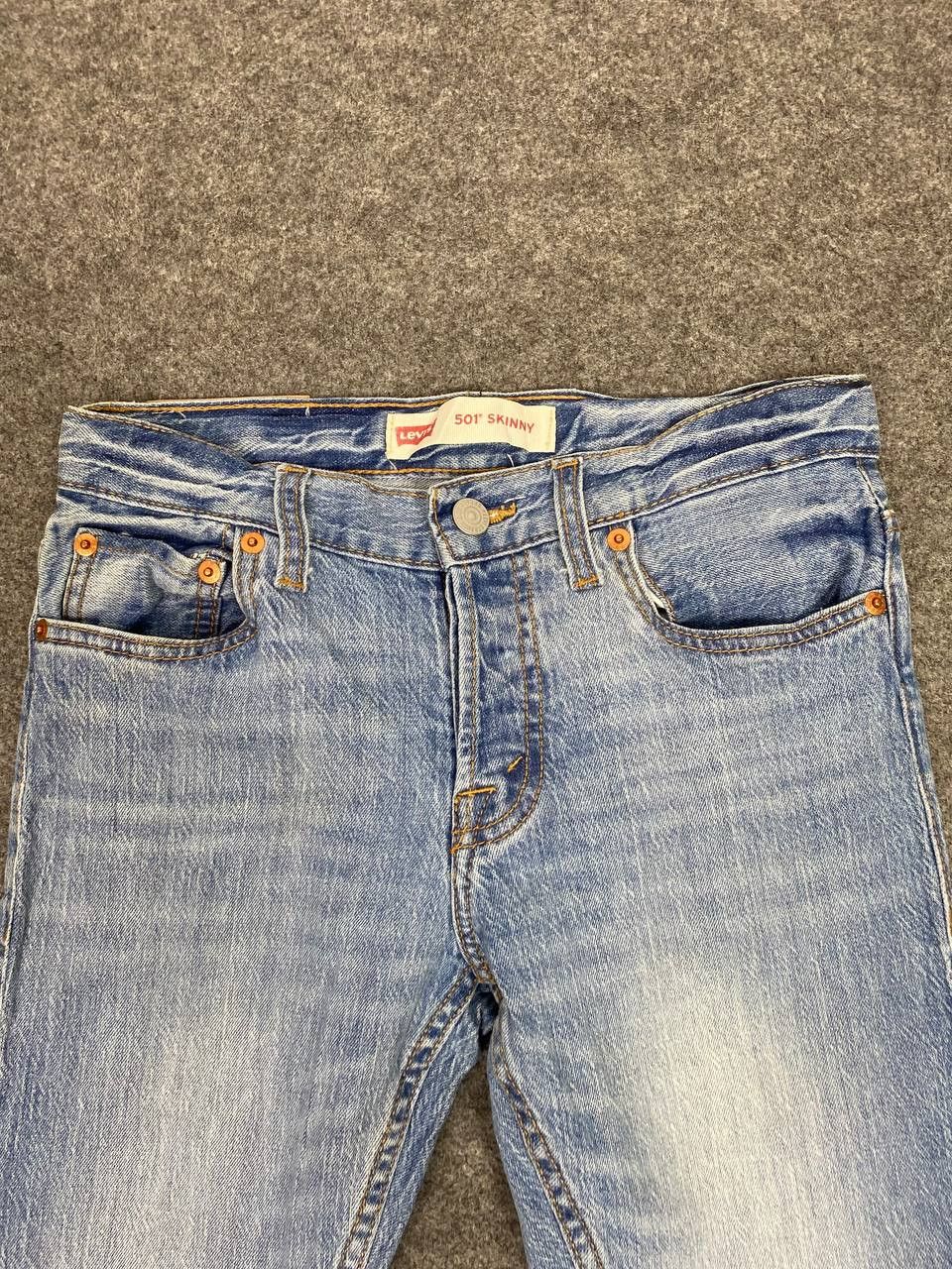 Levi's levis 501 skinny lightwash denim Size US 28 / EU 44 - 8 Thumbnail