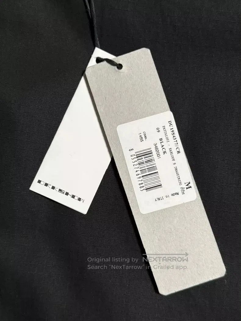 Rick Owens Rick Owens Black Cropped Shorts. Size US 38 / EU 54 - 6 Thumbnail