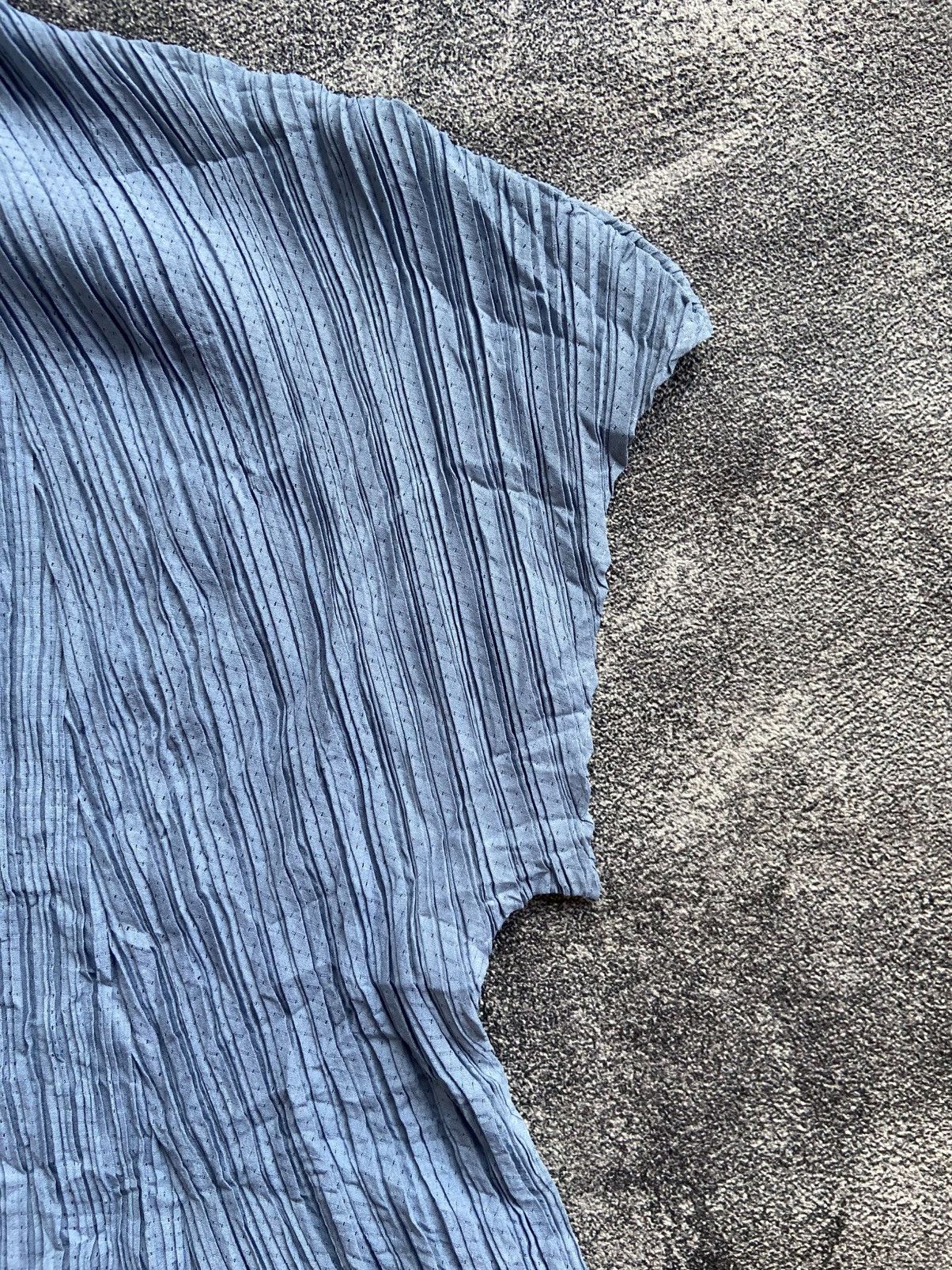 Homme Plisse Issey Miyake Issey Miyake Pleats Please Blue Dress Size M / US 6-8 / IT 42-44 - 5 Thumbnail