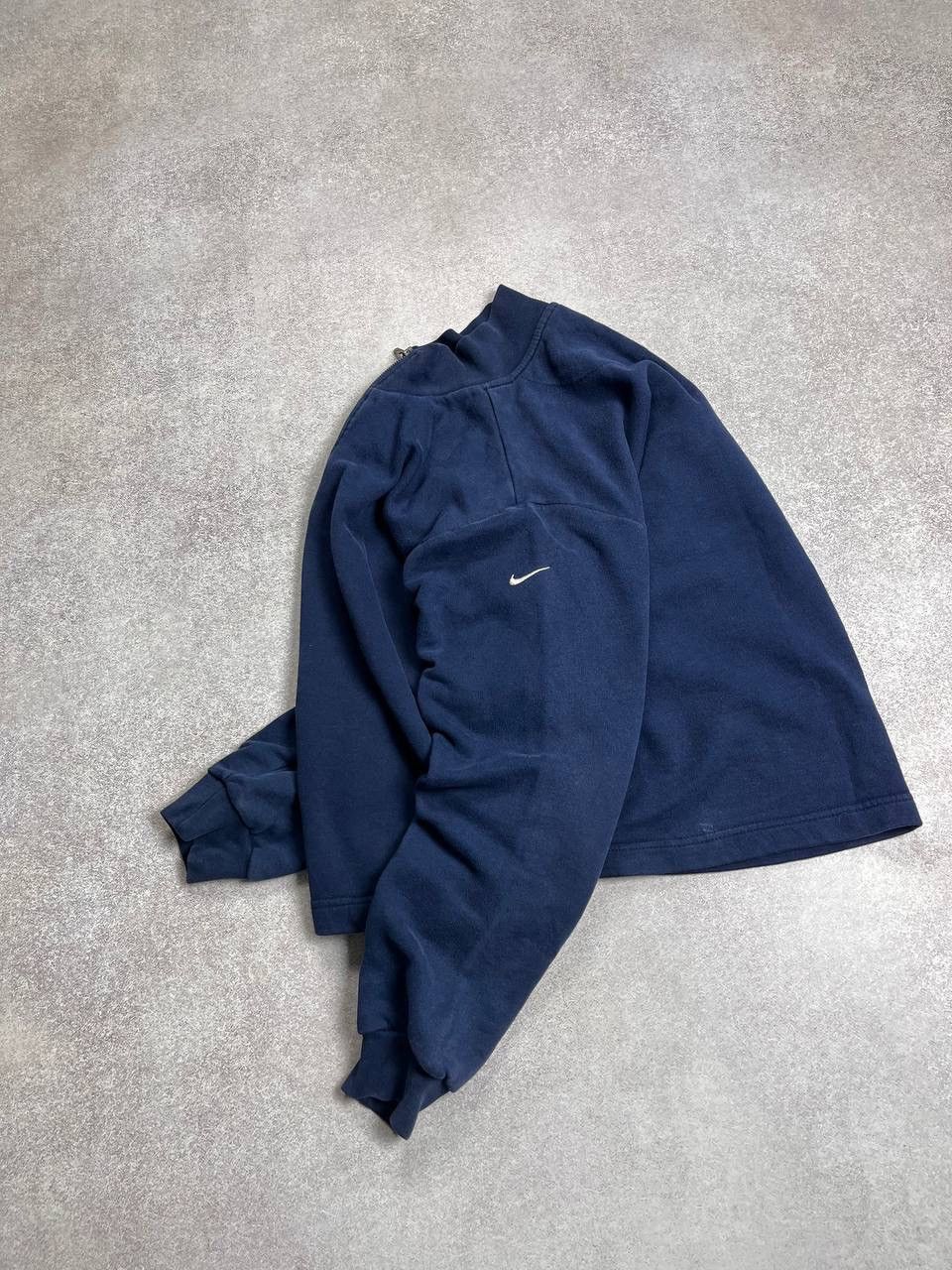 Nike Vintage Nike Swoosh Boxy Cotton Sweatshirt Y2K M Size US M / EU 48-50 / 2 - 2 Thumbnail