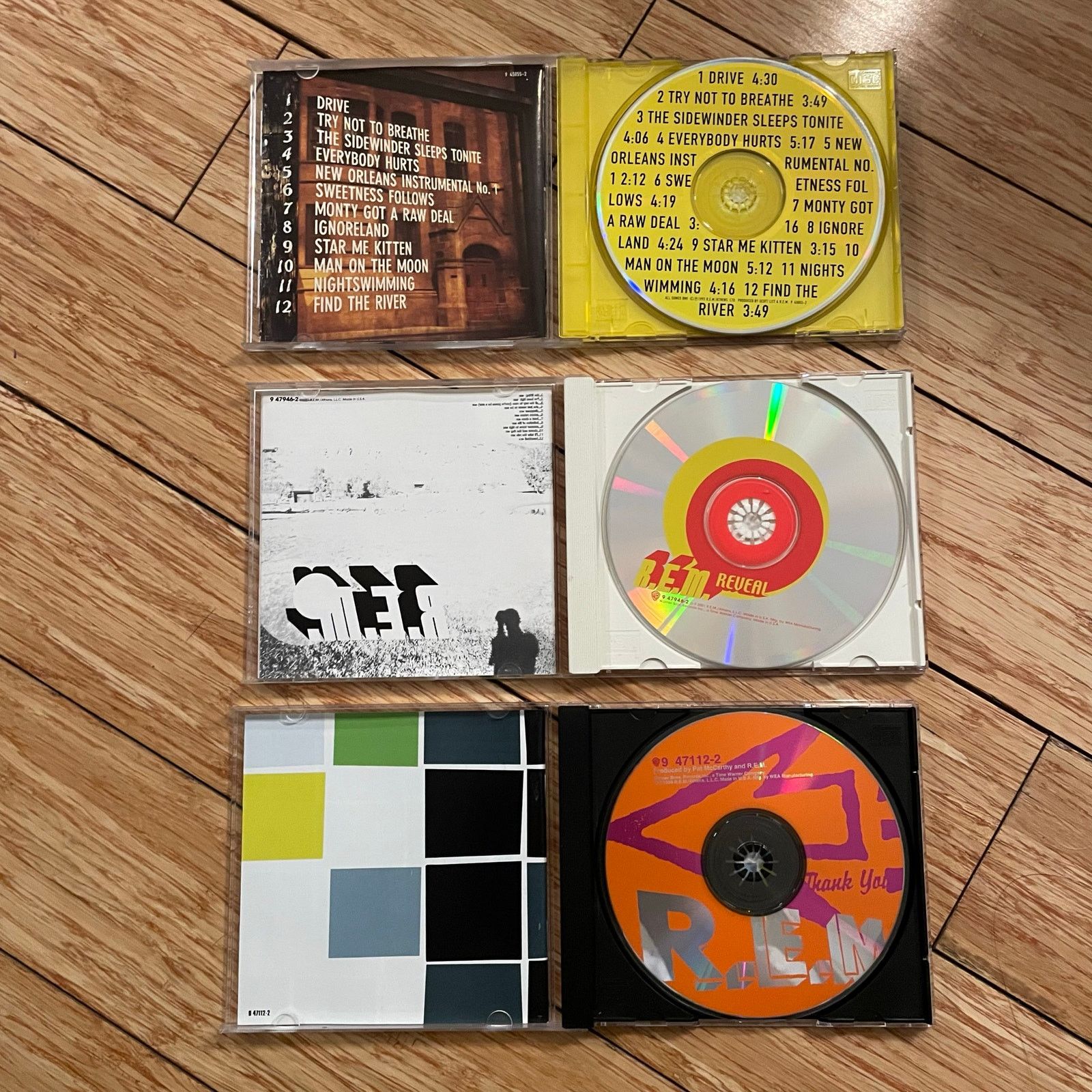Warner Bros Lot of (3) R.E.M. CDs albums alternative pop rock post punk Size ONE SIZE - 2 Thumbnail