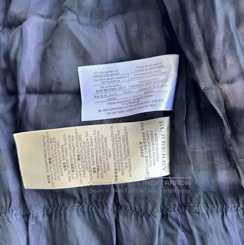 Burberry Burberry Black Women's Cotton Puffer Jacket. Size XS / US 0-2 / IT 36-38 - 5 Thumbnail