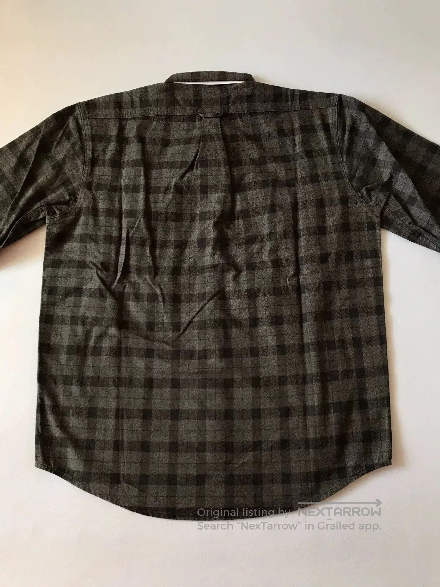 Filson Filson Gray Black Check Flannel Work Shirt. Size US M / EU 48-50 / 2 - 4 Thumbnail