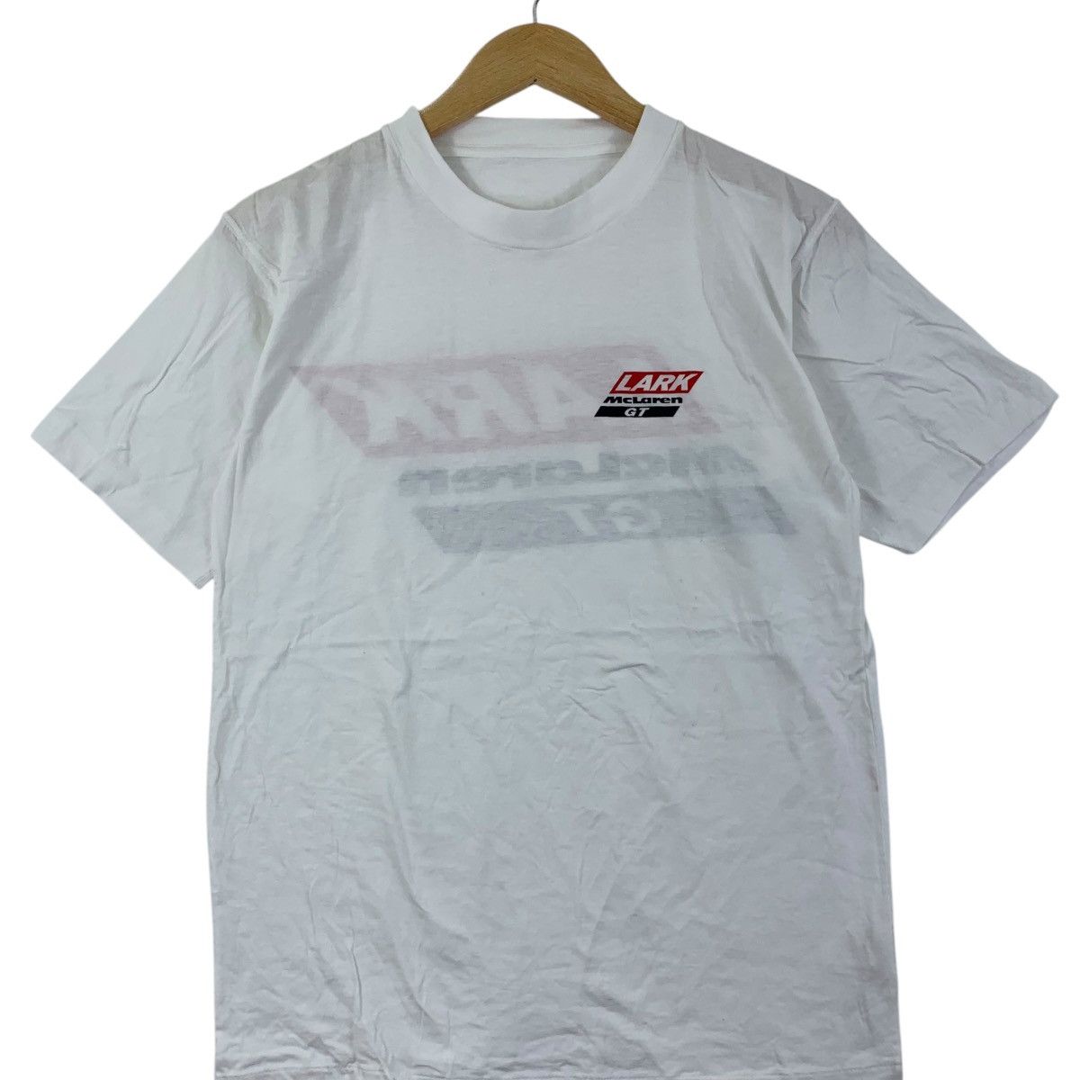 Vintage Vintage 1996 LARK MCLAREN GT Racing Team GTR Tee Shirt Top Size US S / EU 44-46 / 1 - 3 Thumbnail
