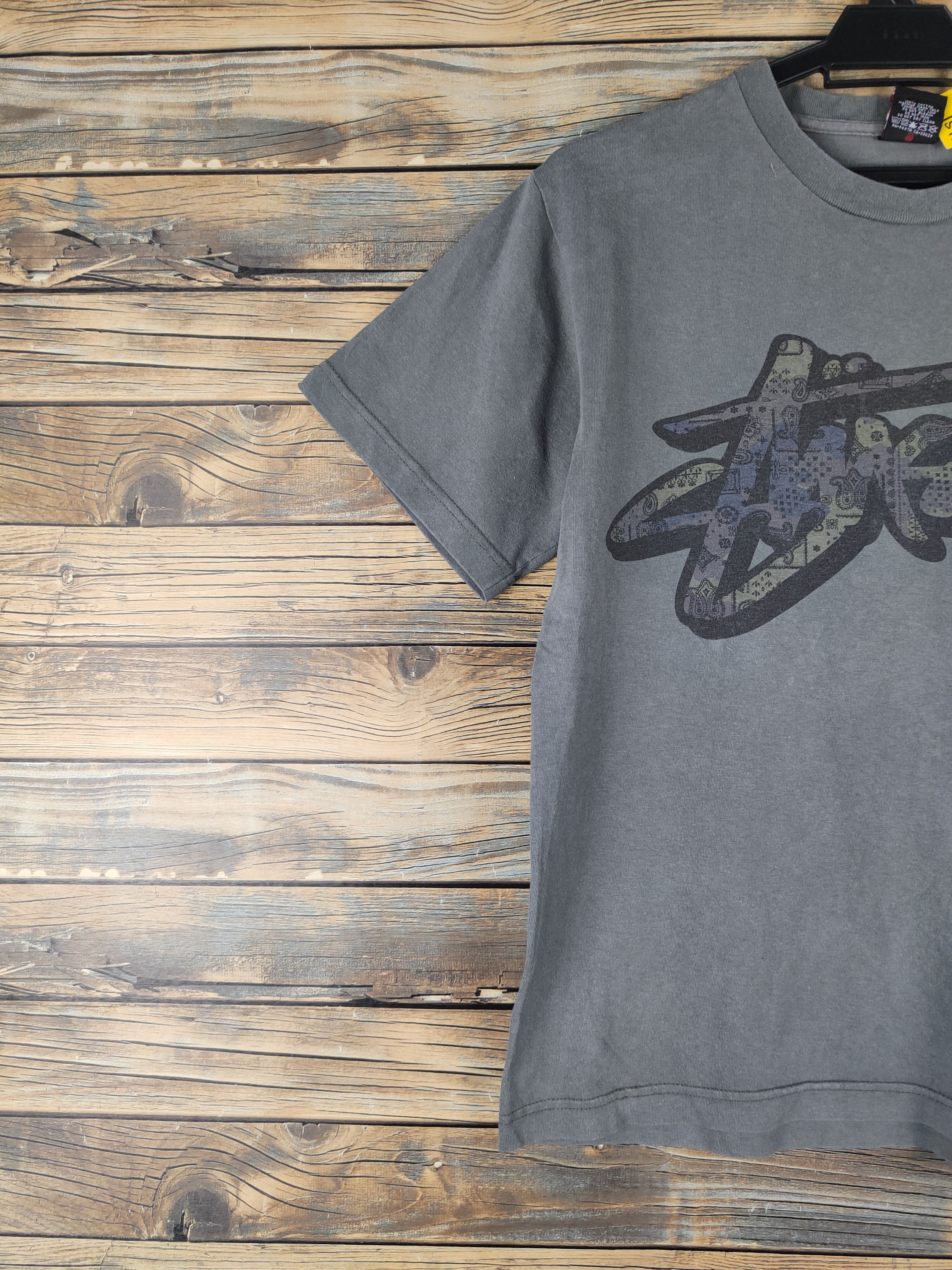 Stussy DL Stussy Dark Gray Short Sleeve T-shirt #1597 Size US S / EU 44-46 / 1 - 3 Thumbnail