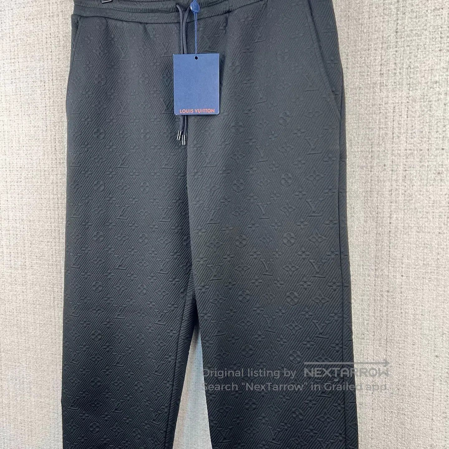 Louis Vuitton Louis Vuitton Embroidered Monogram Jogger Pants. Size US 38 / EU 54 - 2 Thumbnail