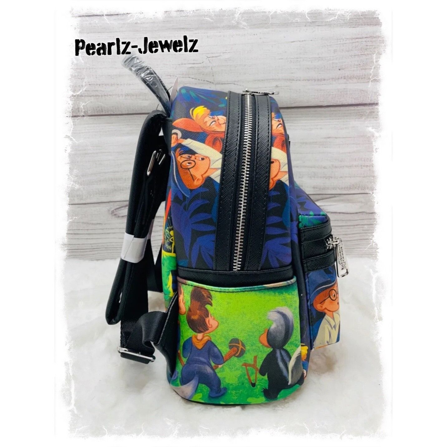 Disney Loungefly Disney Peter Pan Scened Tropical Lost Boys Wendy Size ONE SIZE - 5 Thumbnail