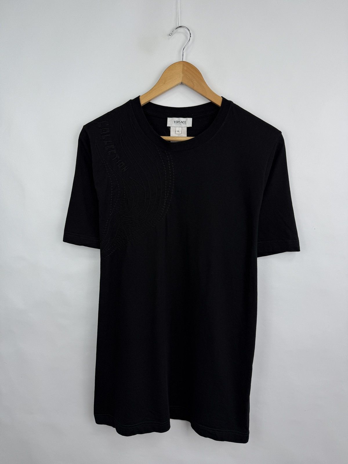 Versace Jeans Couture 🇮🇹 Vintage 90s Versace Collection T-Shirt Y2K Rare Streetwear Size US XL / EU 56 / 4 - 4 Thumbnail