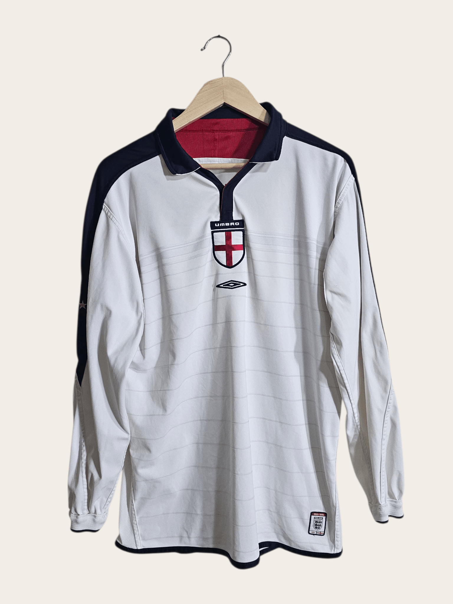 Umbro England 2003-05 Umbro Reversible Long Sleeve Kit Size US L / EU 52-54 / 3 - 5 Thumbnail